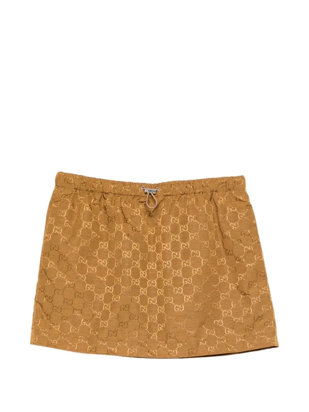 Gucci GG Mini Skirt Brown Women - 1