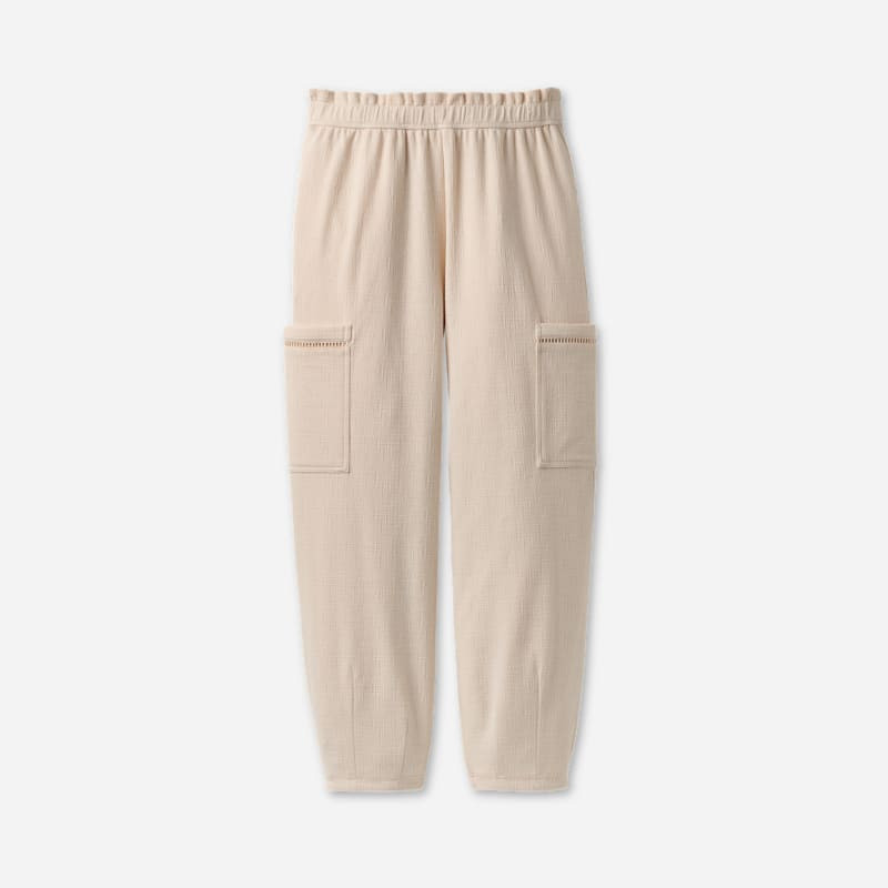 ® Women's Arisbeth Barrel Pant Bottoms in Cream 1