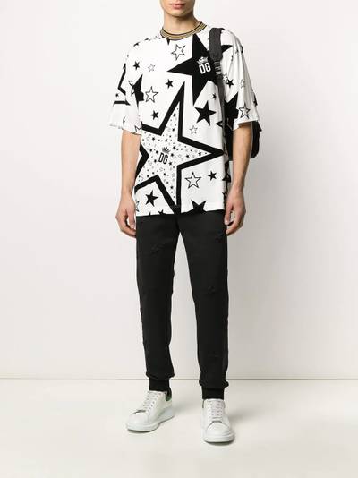 Dolce & Gabbana star print T-shirt outlook