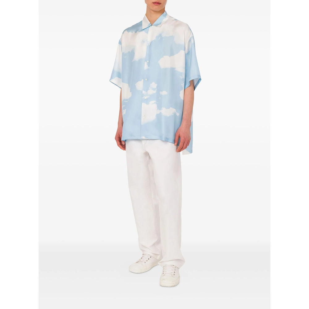 Moschino Blue Shirts Men - 3