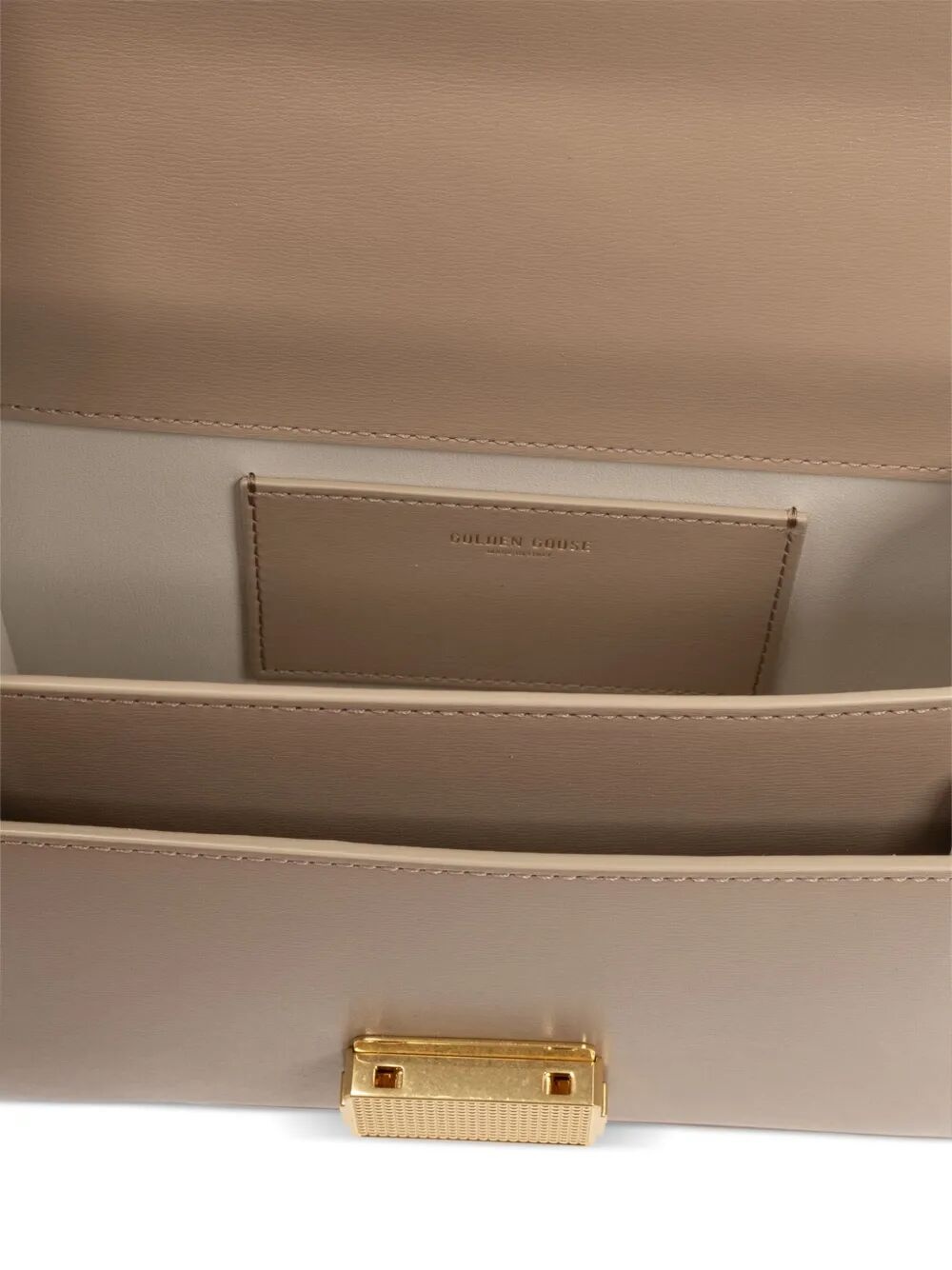 Golden Goose Women Venezia Bag Palmellato Leather Body Gold Metal Details - 5