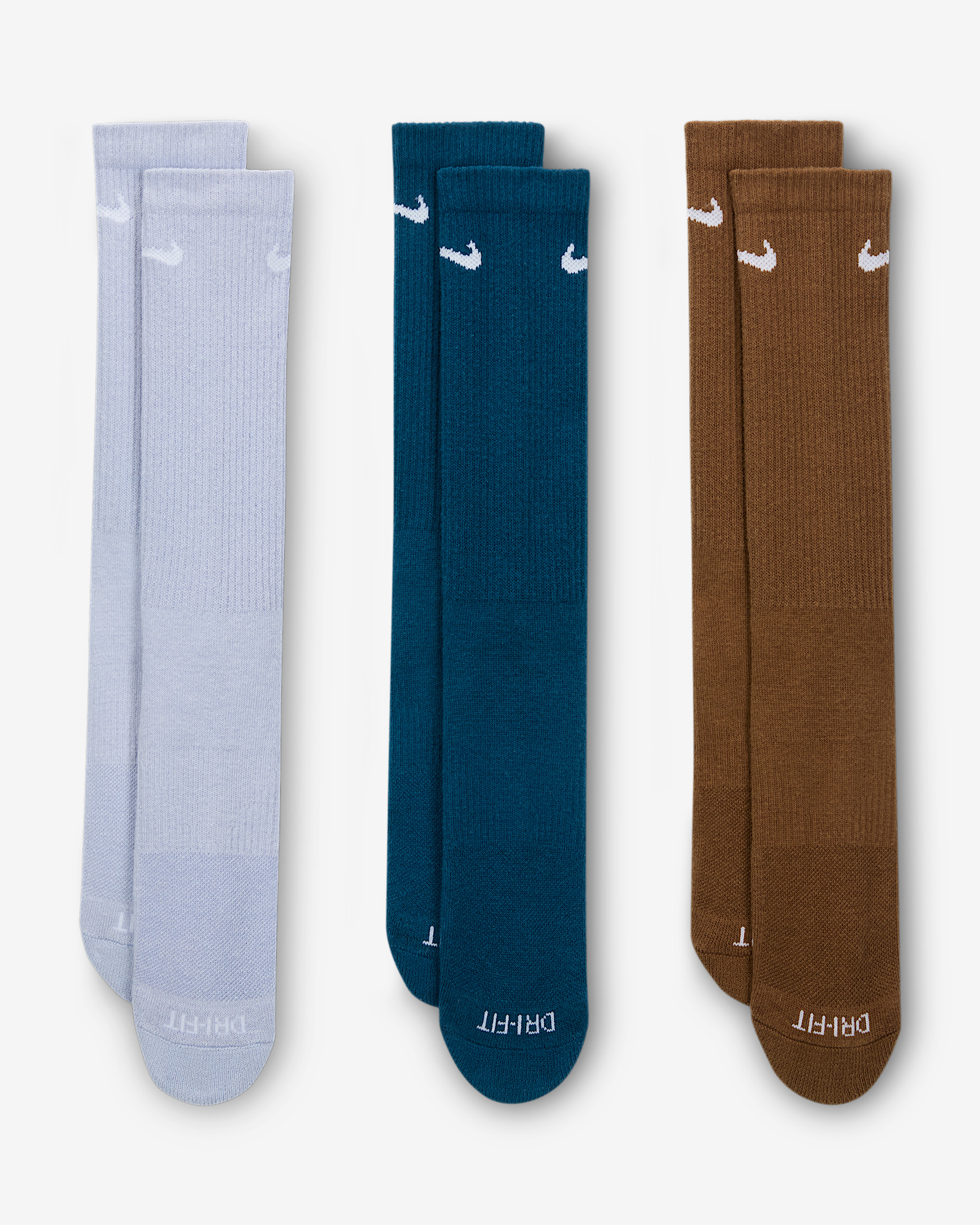 Nike Everyday Plus Cushioned Training Crew Socks (3 Pairs) - 2