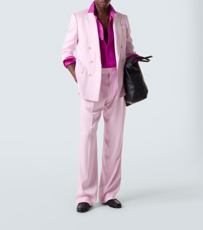TOM FORD Silk gabardine suit jacket outlook