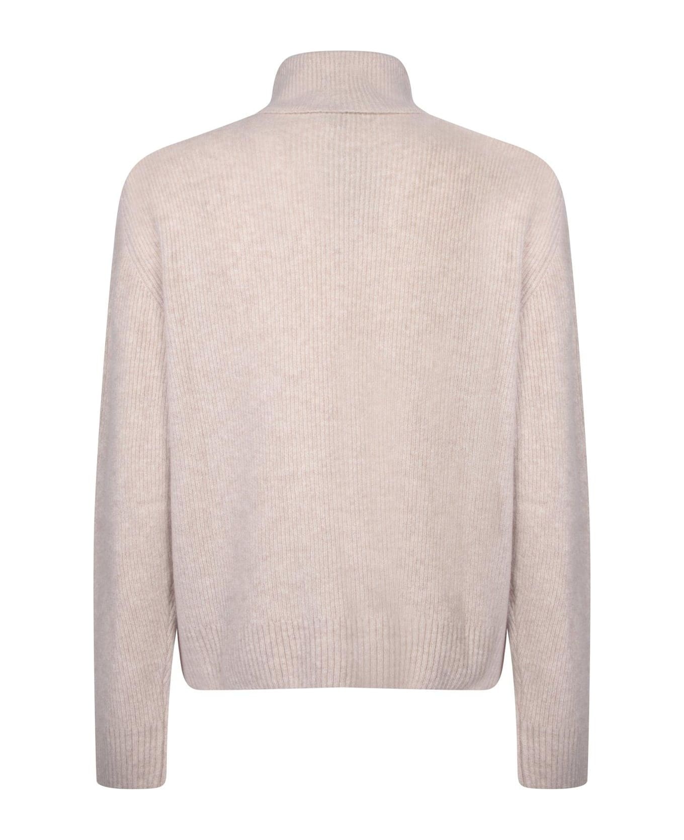 Turtleneck Knitted Jumper - 2