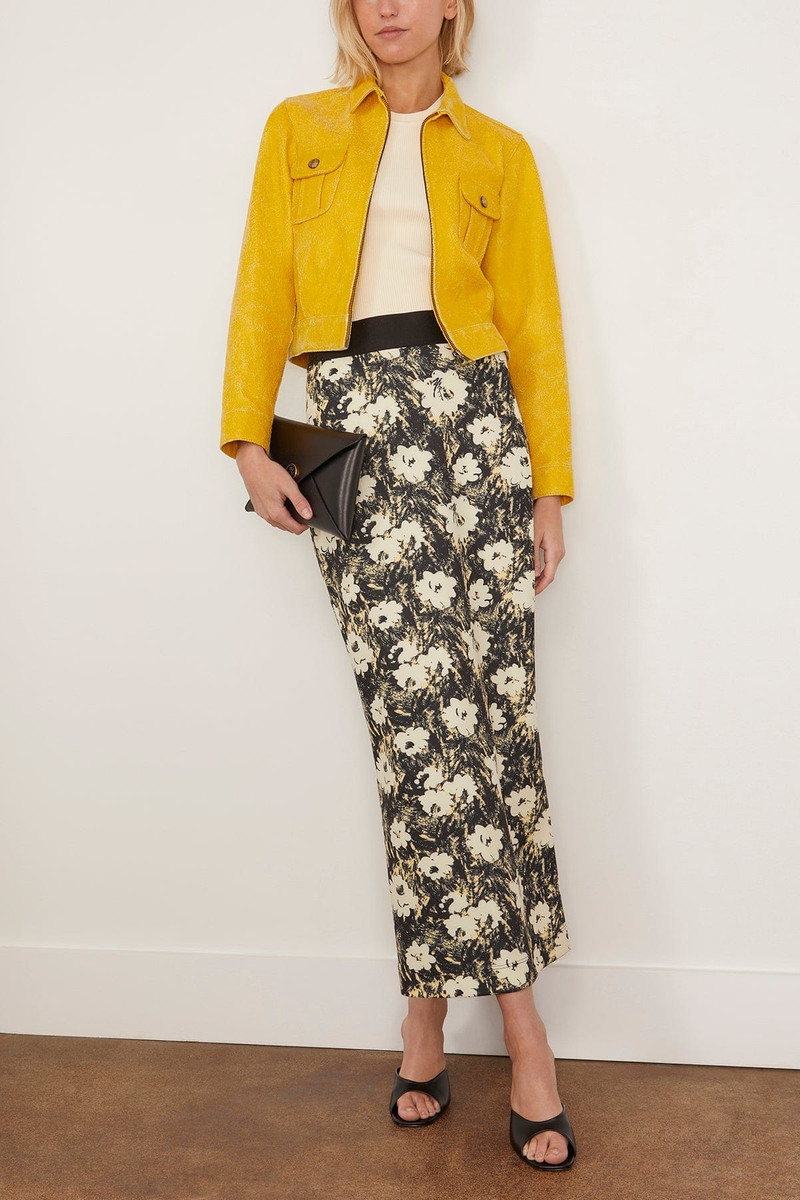 RACHEL COMEY Native Skirt in Cream outlook