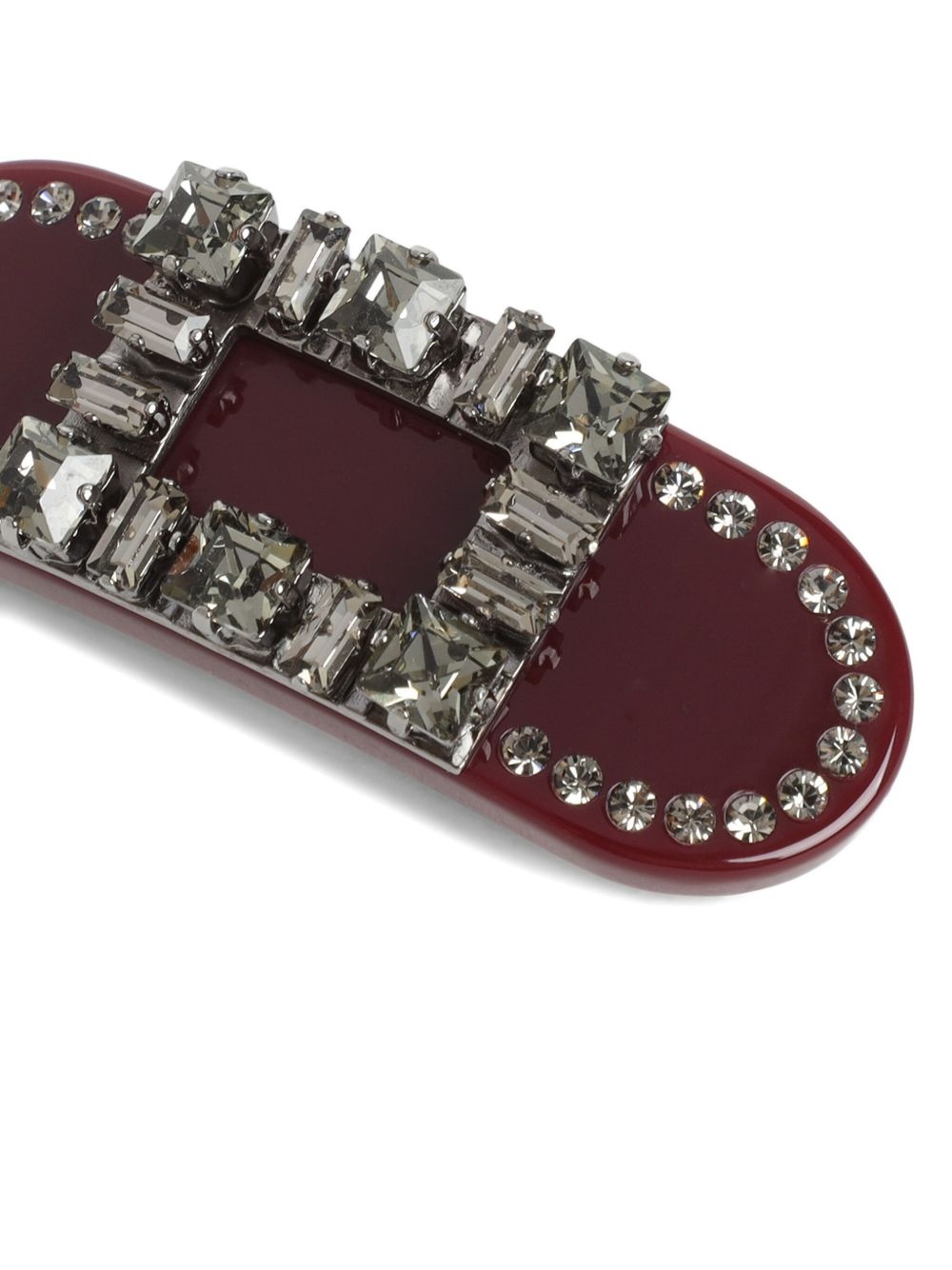 Très Vivier crystal-embellished hair clip - 3