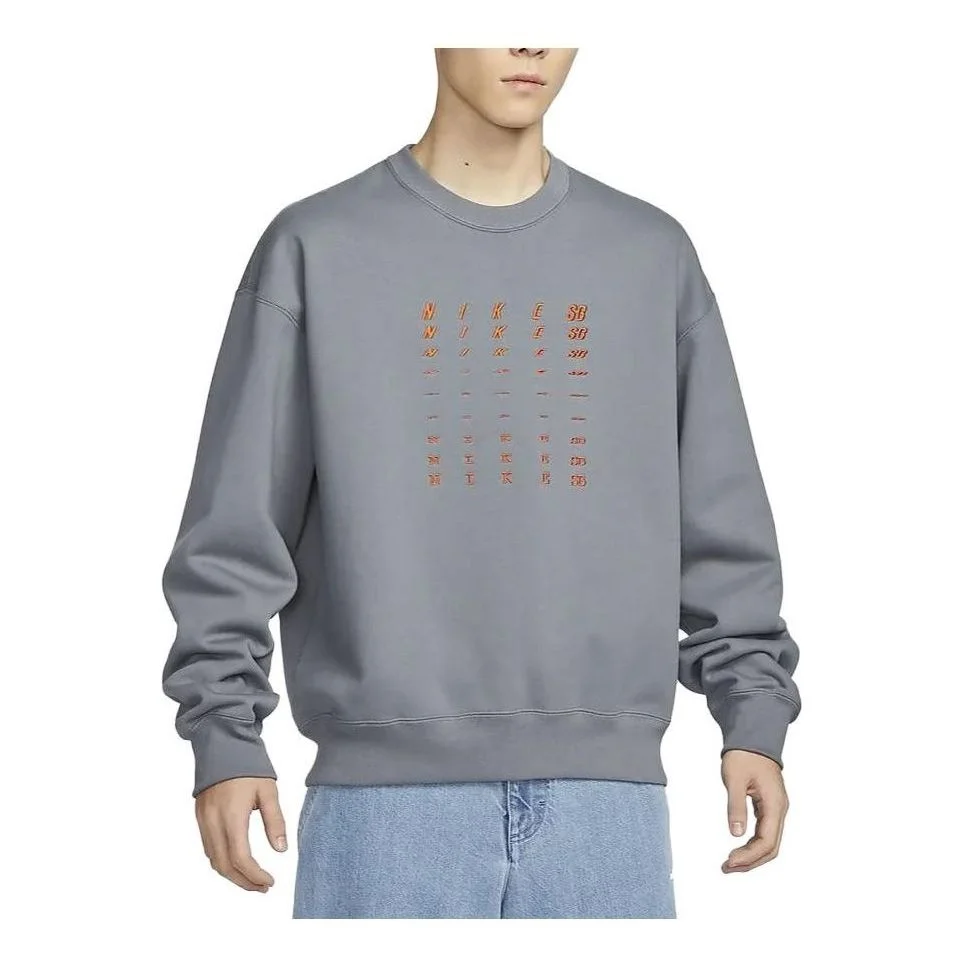 Nike SB Skateboard Sweatshirt 'Light gray' FB8434-084 - 1