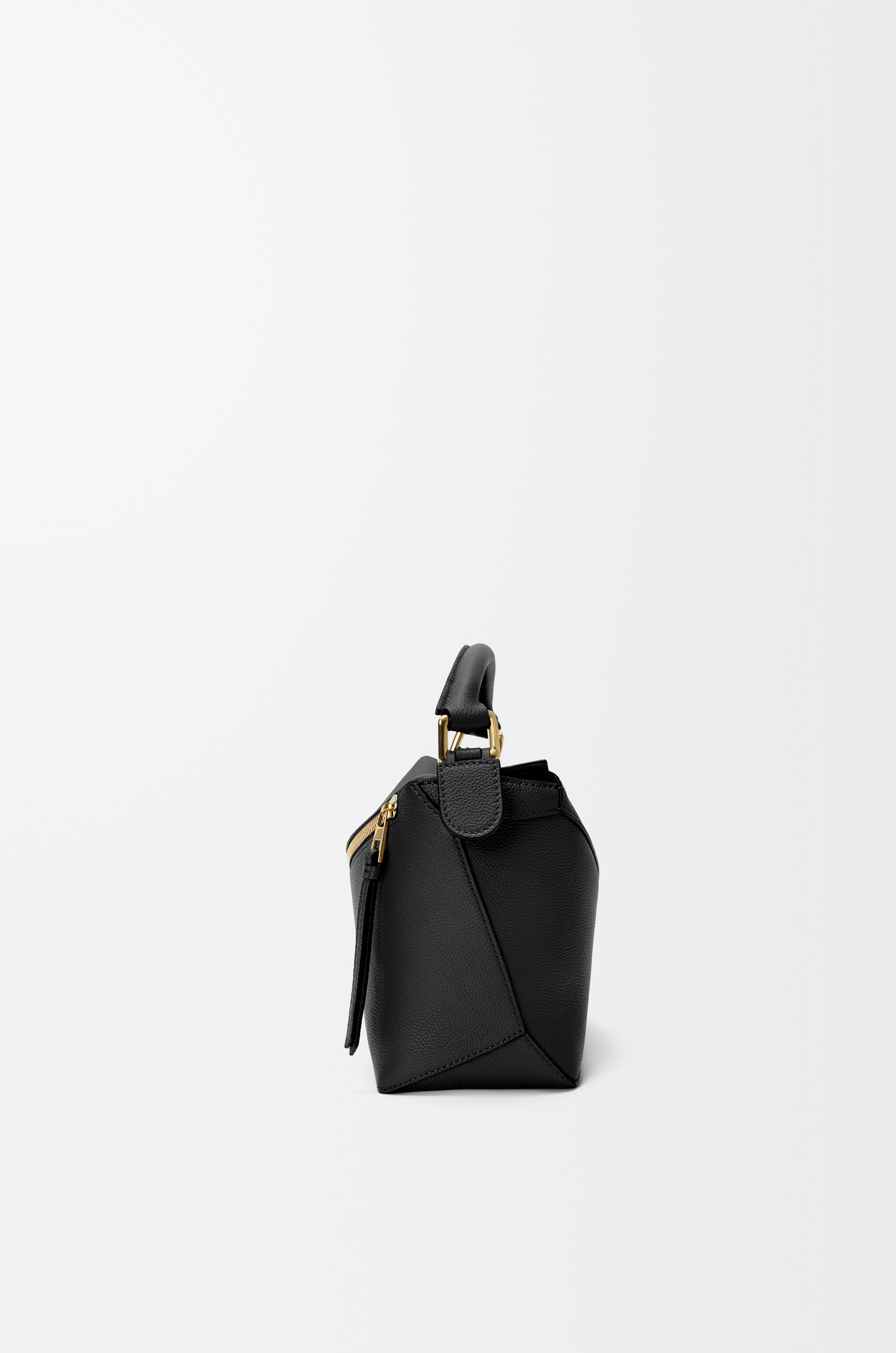 Small Puzzle Edge bag in soft grained calfskin - 5