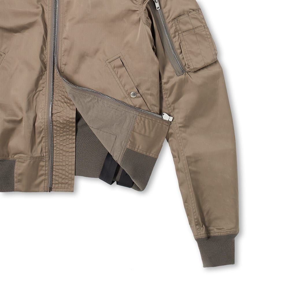 Rick Owens DRKSHDW Taffeta Flight Bomber Jacket - 2