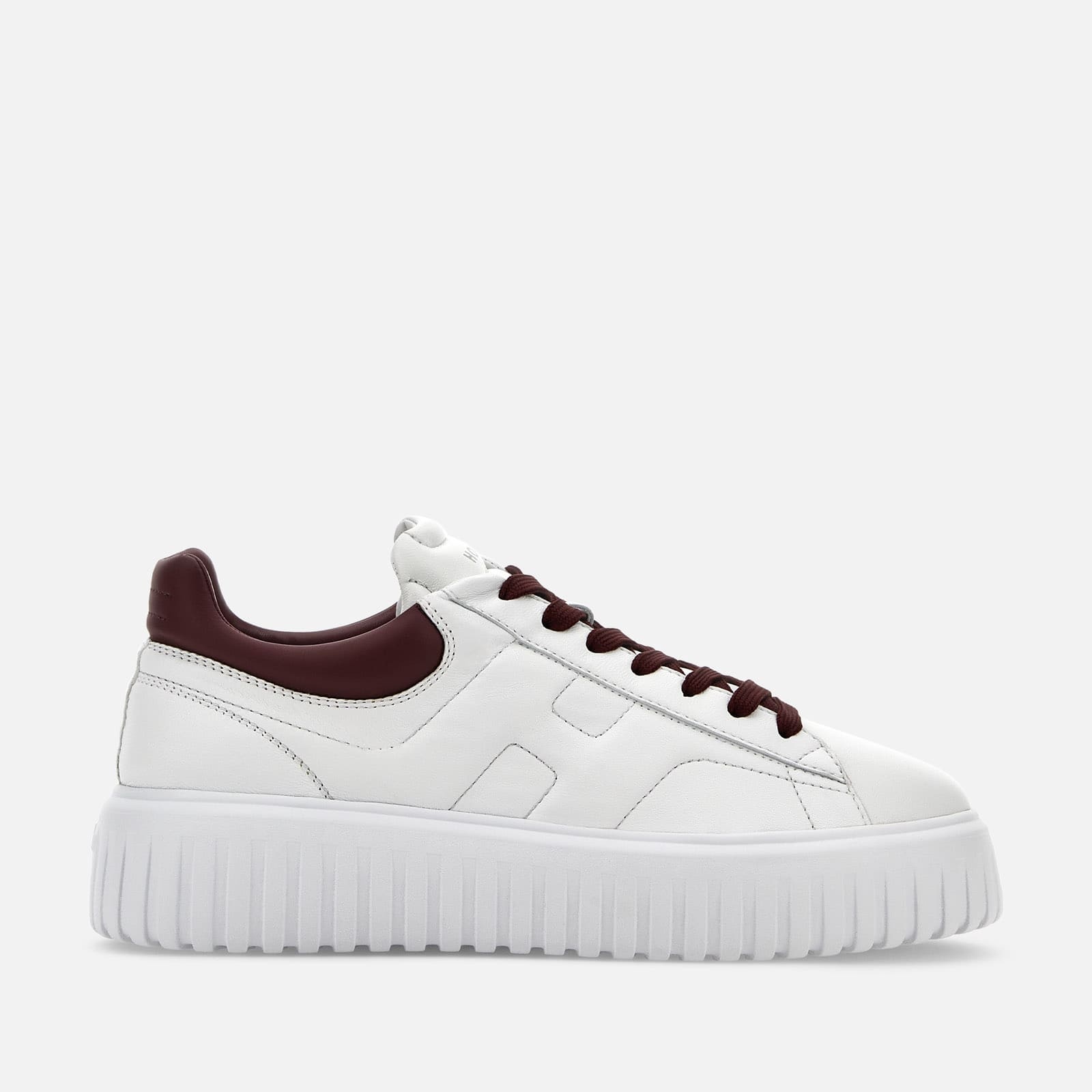 Sneakers Hogan H-Stripes White Burgundy - 1