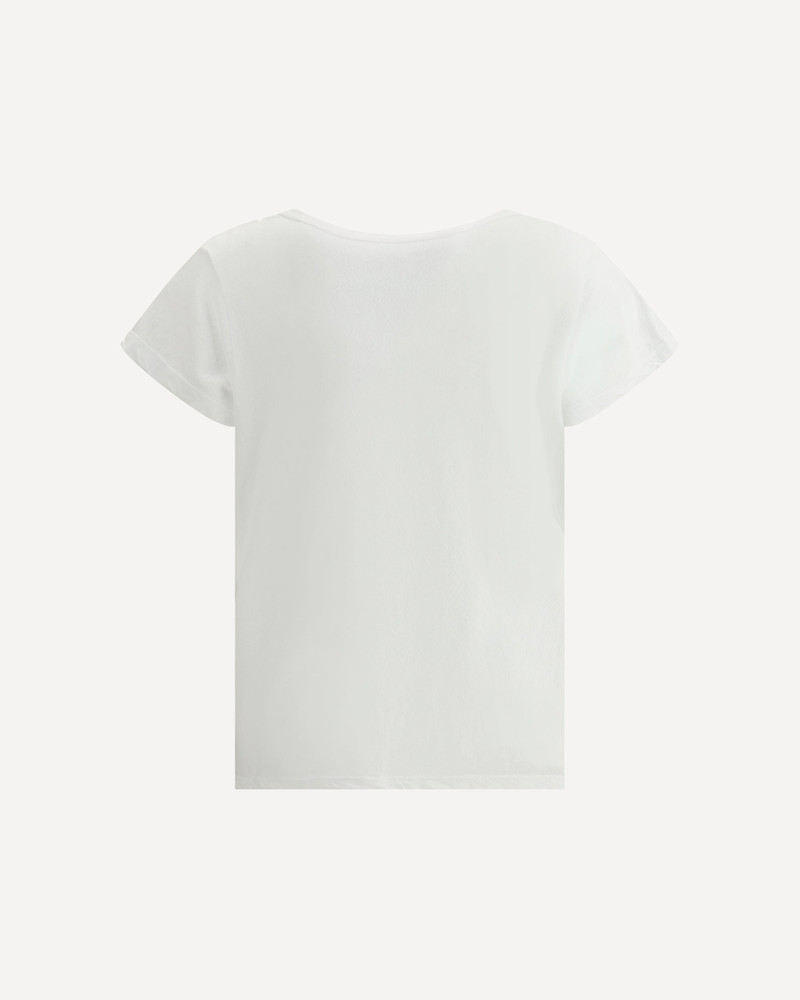 JAMES PERSE V-neck cotton T-shirt outlook
