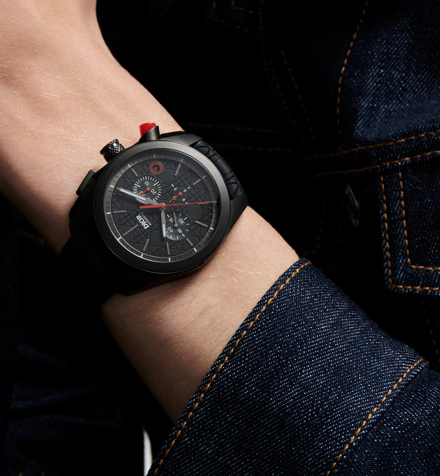 Chiffre Rouge Black Ultramatte Chronograph - 4