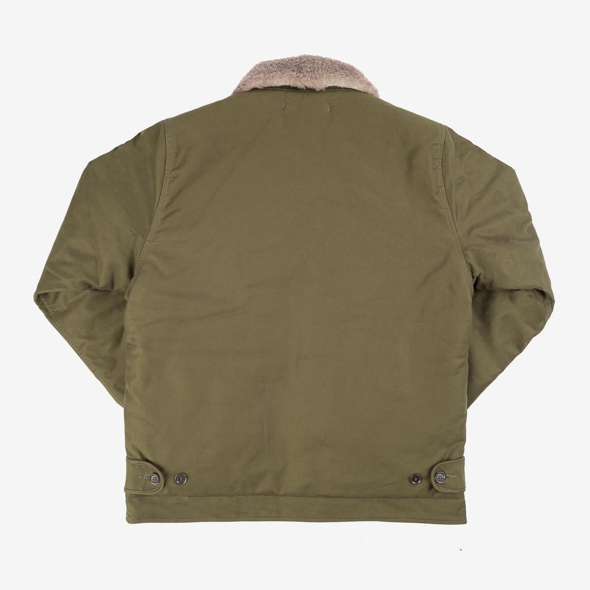 IHM-35-ODG Whipcord N1 Deck Jacket - Olive Drab Green - 5