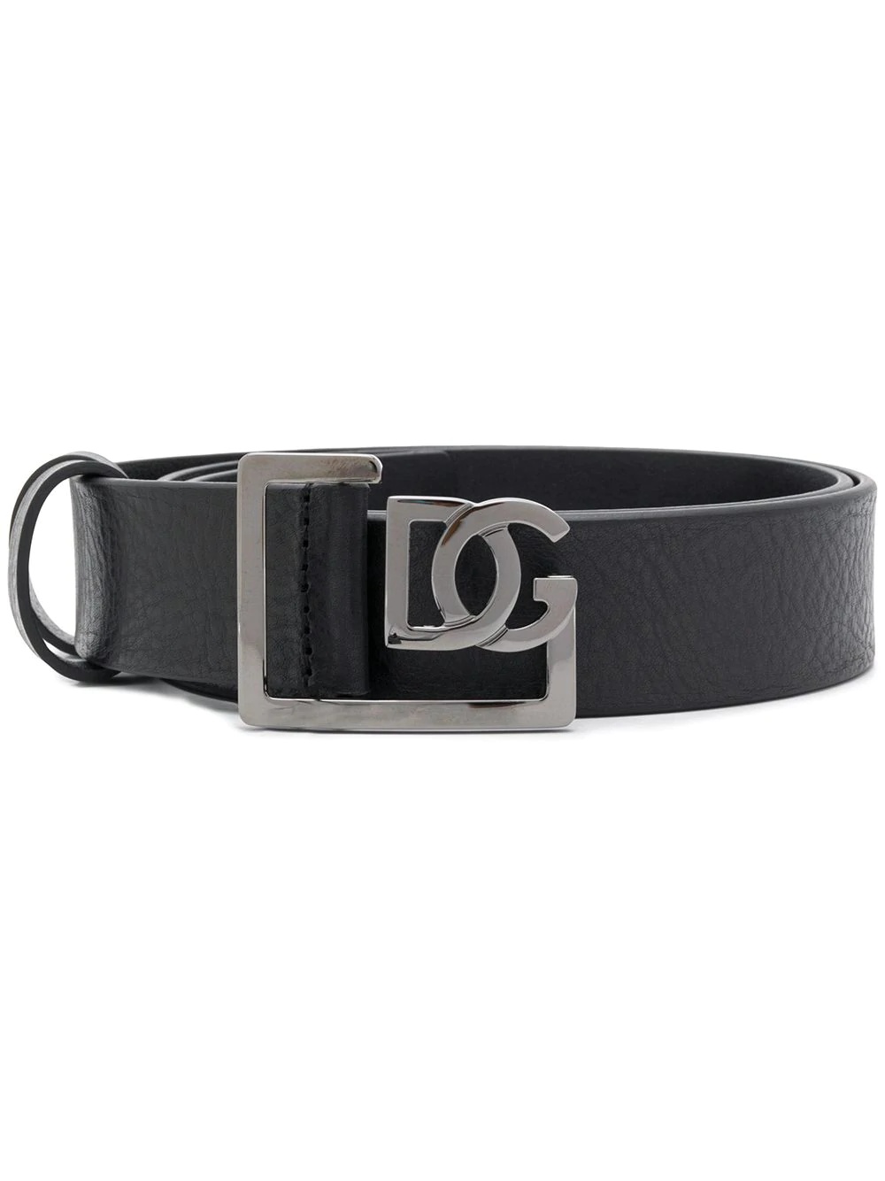 logo-buckle belt - 1