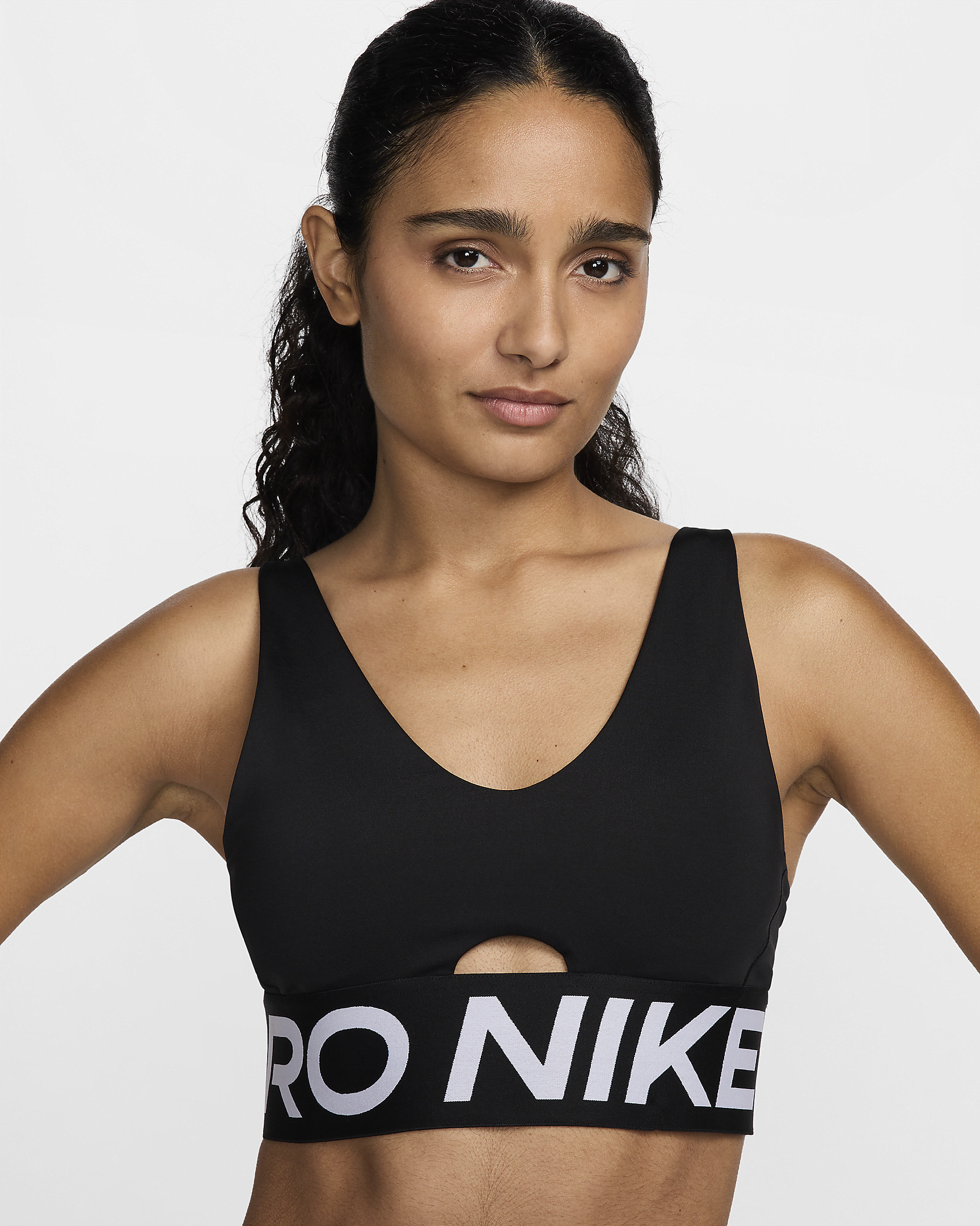 Nike Pro Indy Plunge Women's Medium-Support Padded Sports Bra - 3