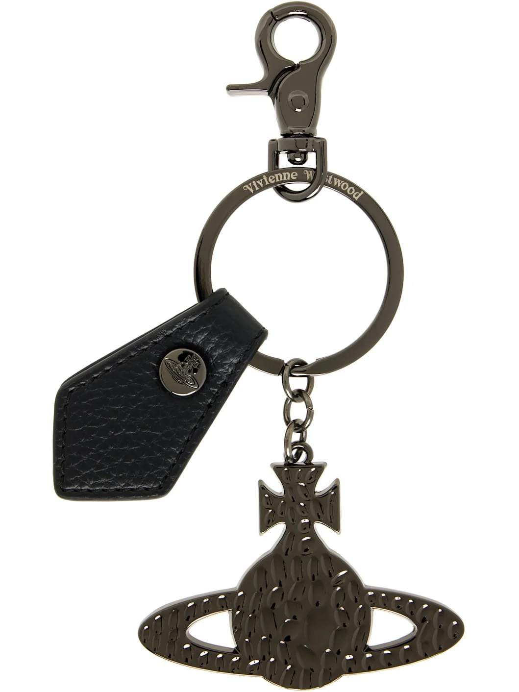 Hammered Orb Keychain - 1