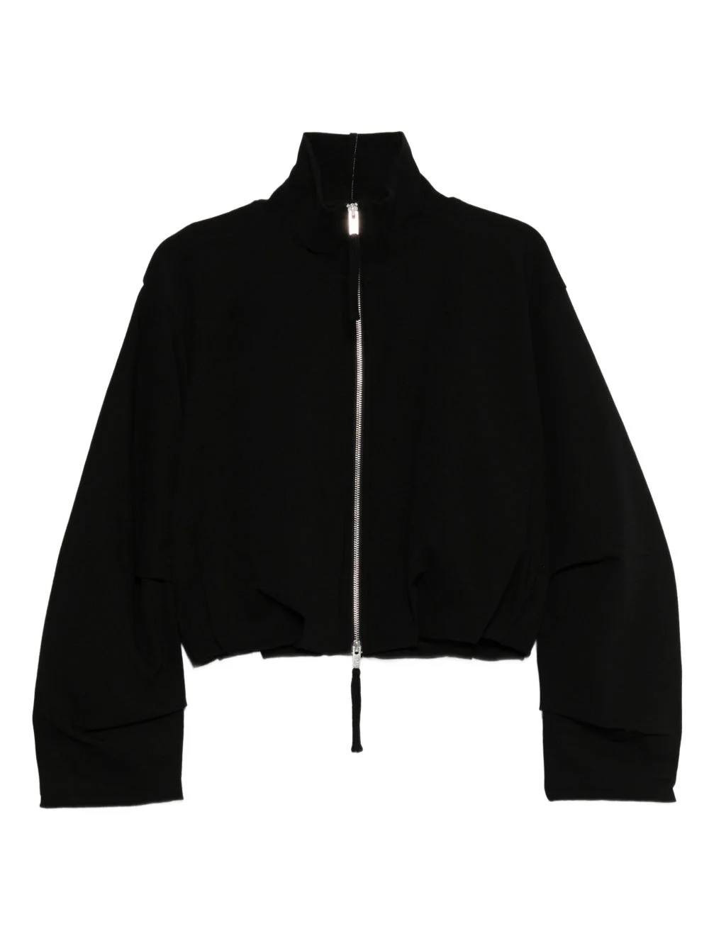 zip-front long-sleeves jacket - 1