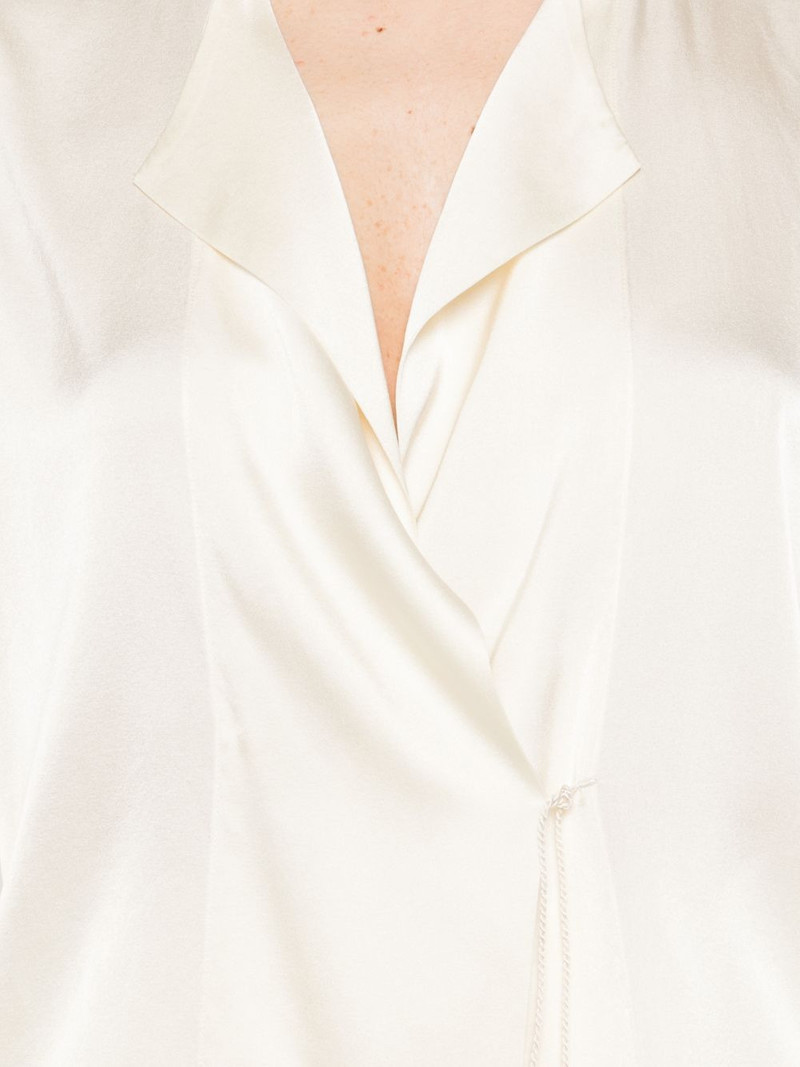 tassel tie-fastening blouse 6