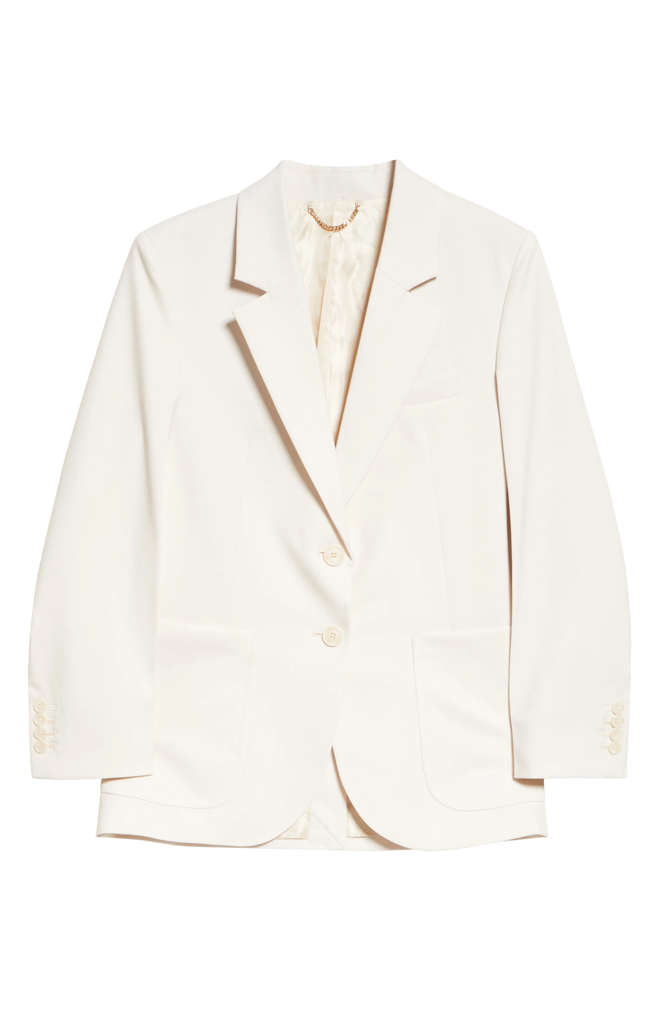Victoria Beckham Katherine Jacket in Bone at Nordstrom - 1