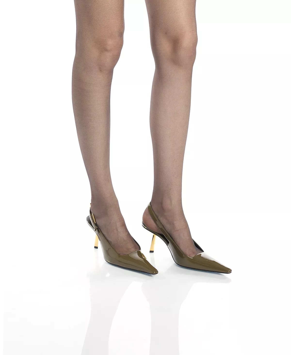 Women's Lee Slingback Pumps In Patent Leather - 2