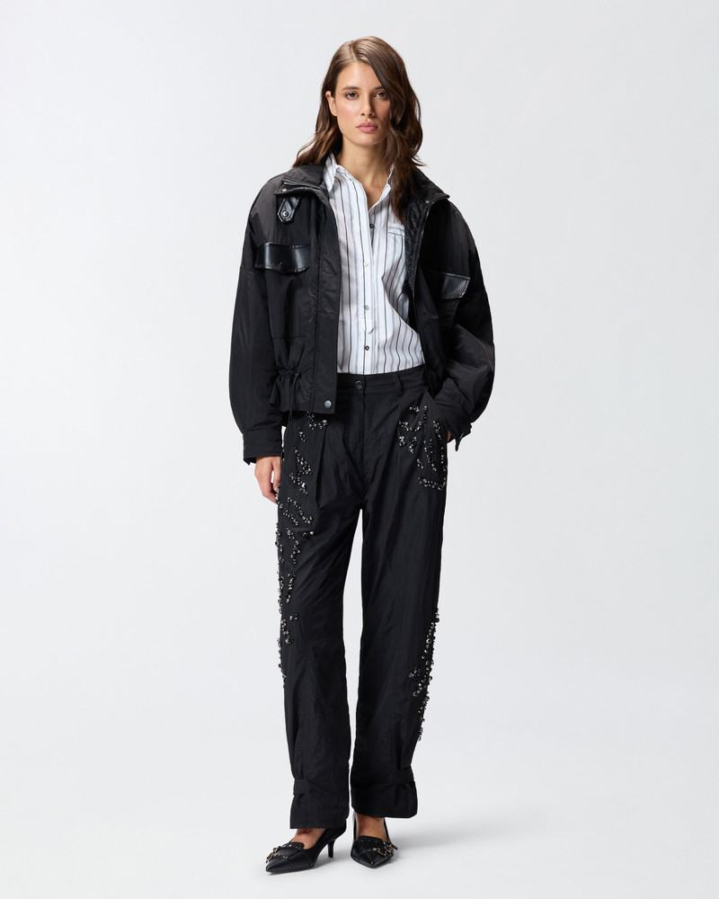 LOOSE-FIT TROUSERS WITH JEWEL EMBROIDERY 3