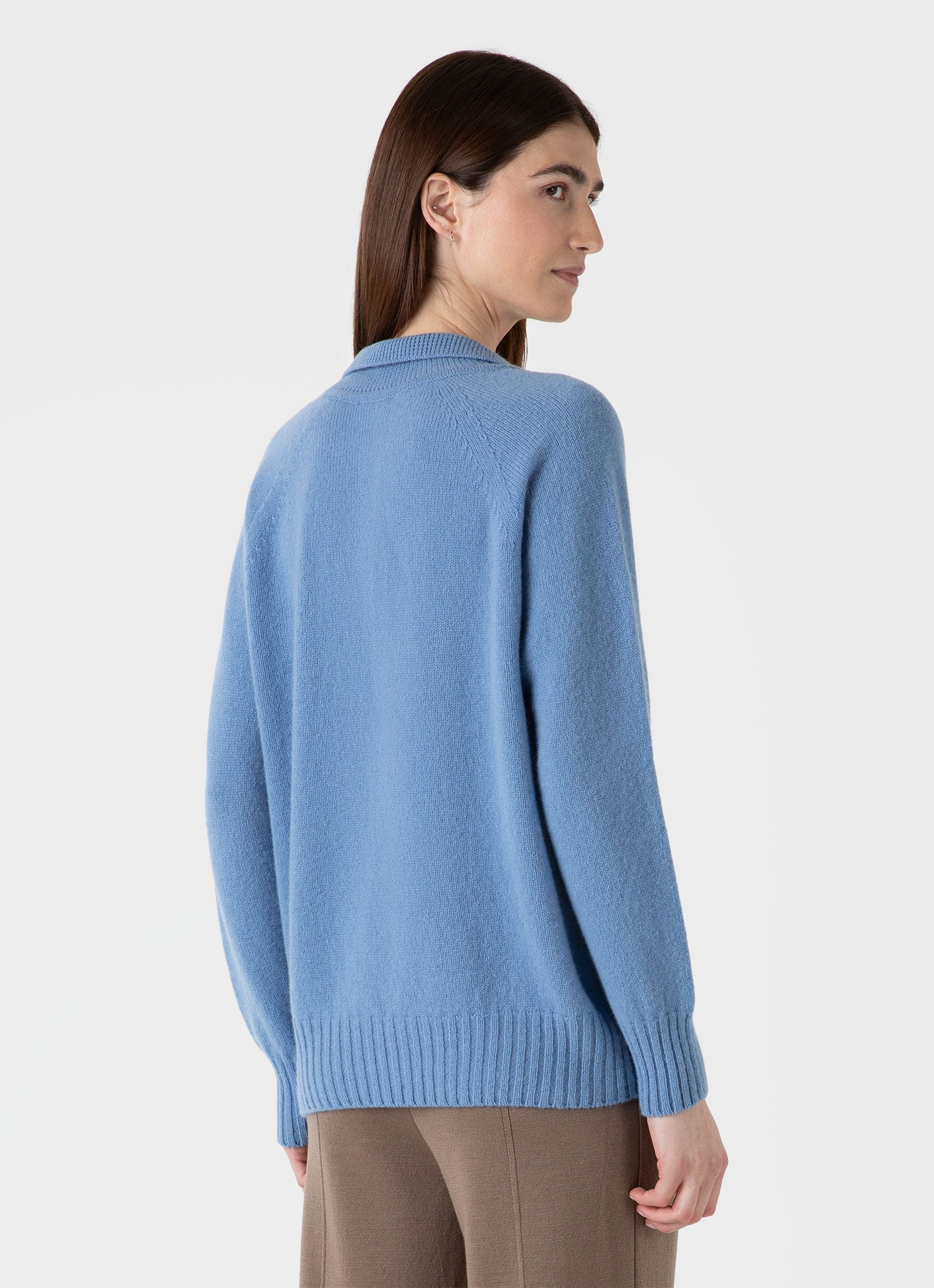 Lambswool Polo Jumper - 3
