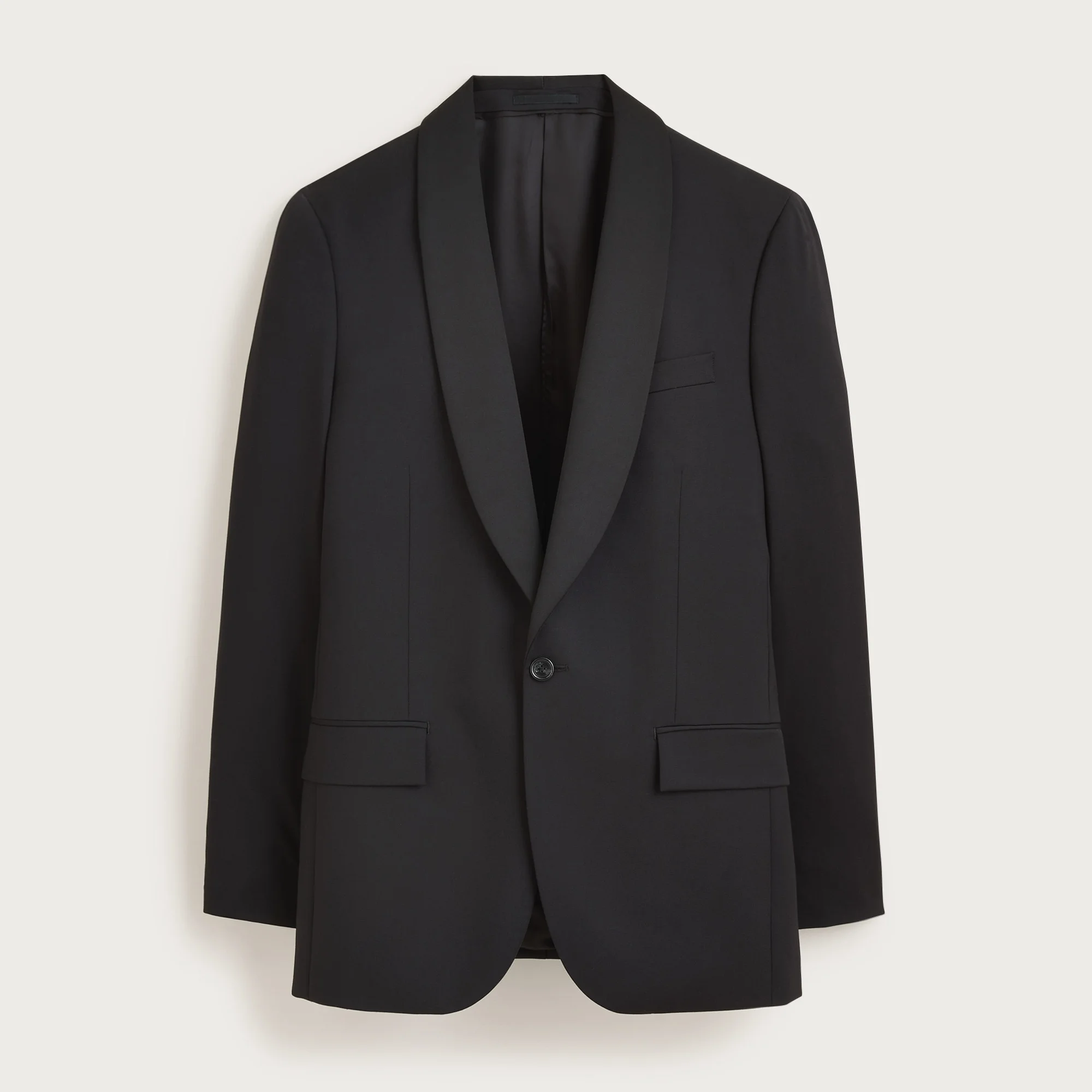 Ludlow Slim-fit shawl-collar tuxedo jacket in Italian wool - 1
