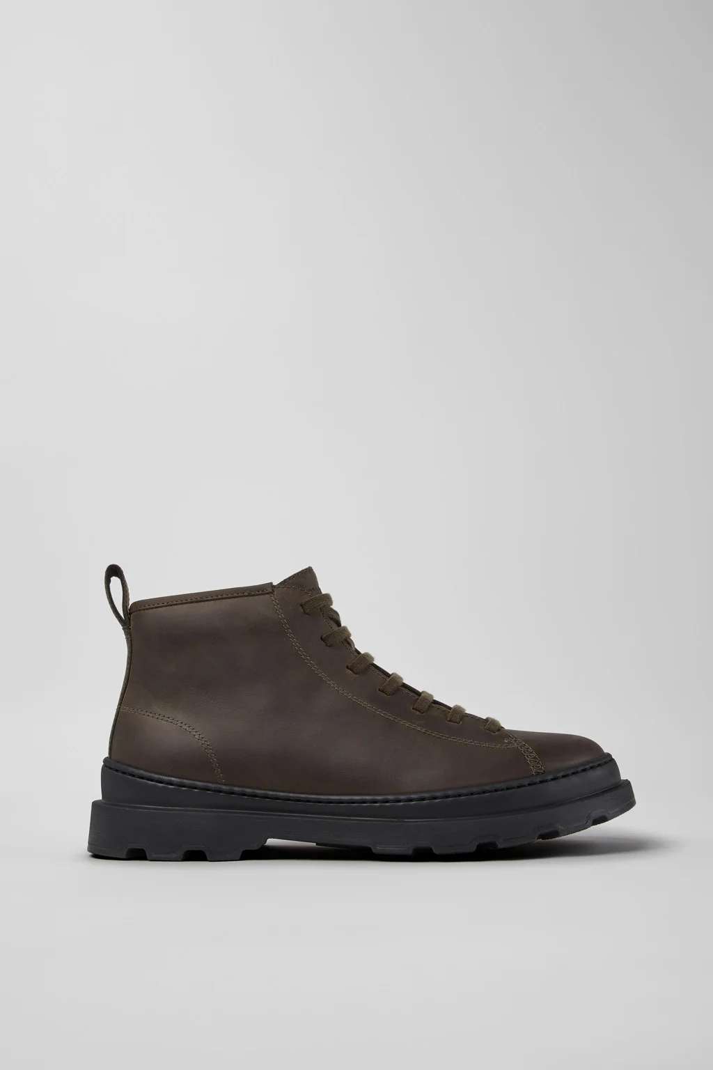 Brutus+ Green Nubuck Ankle Boots for Men. - 1