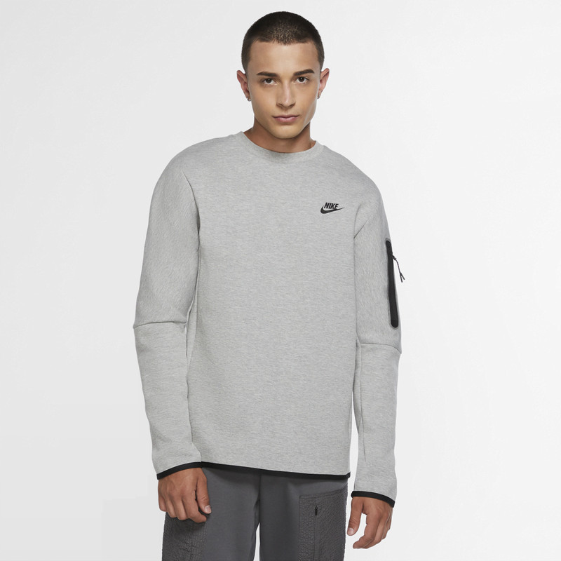 Men's Nike Sportswear Tech Fleece Crew Sweatshirt - 1