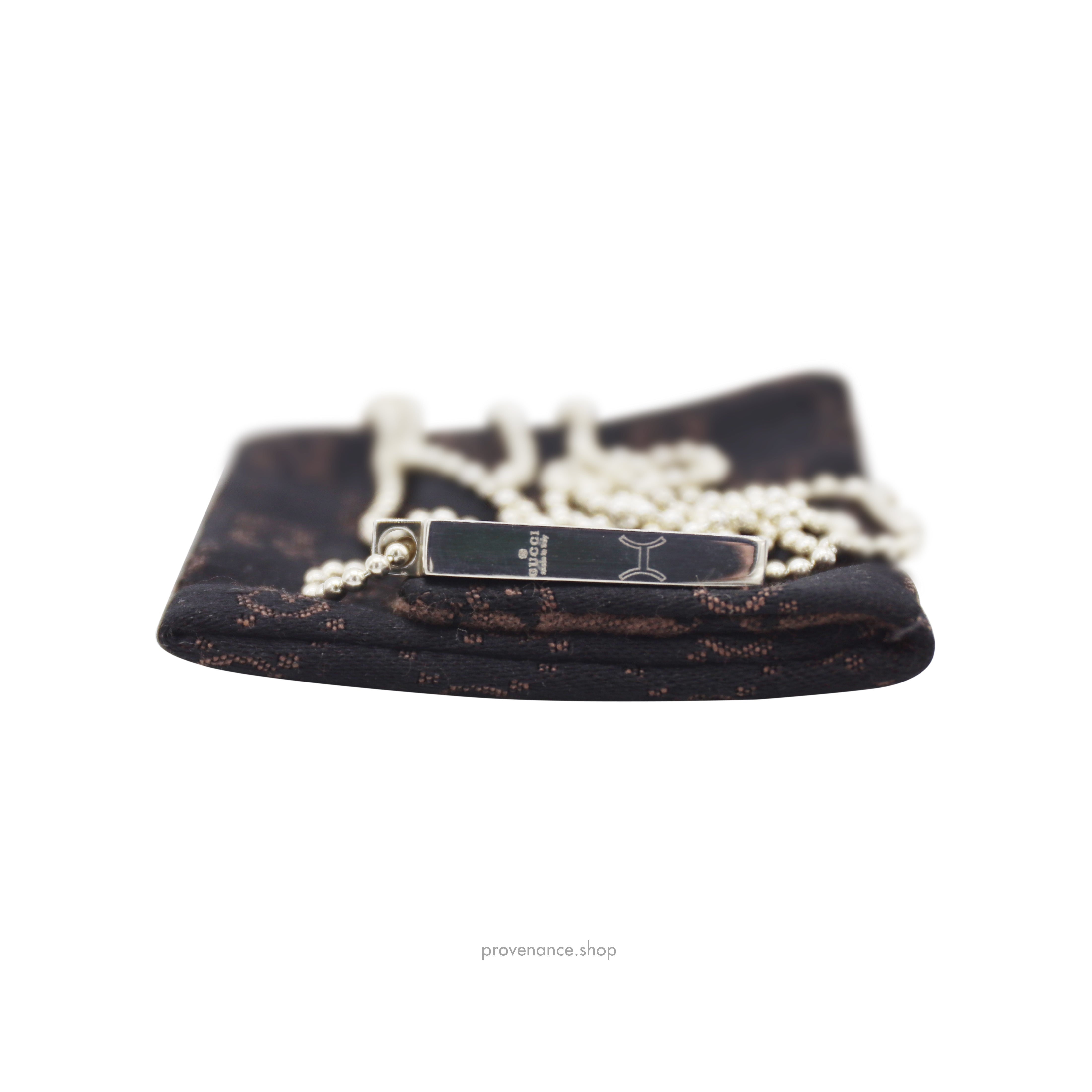 Pisces Birthstone Necklace - Jade & Sterling Silver - 4