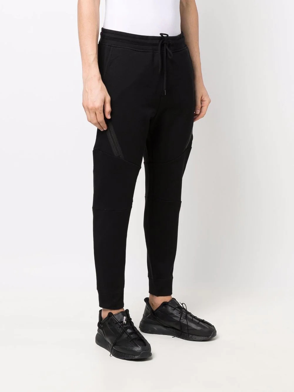 Lens-detail tapered track pants - 3