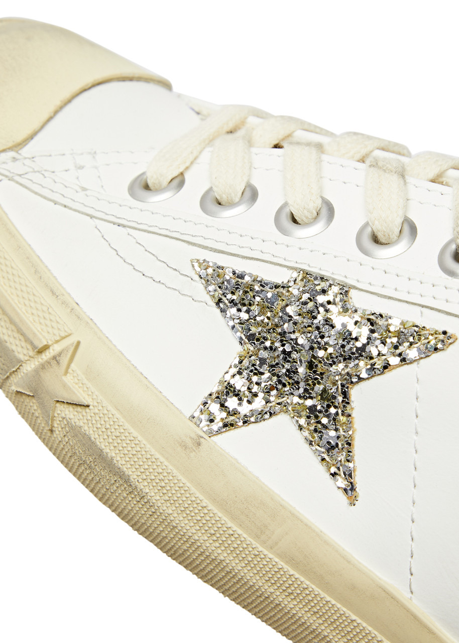 V-Star 2 distressed leather sneakers - 4
