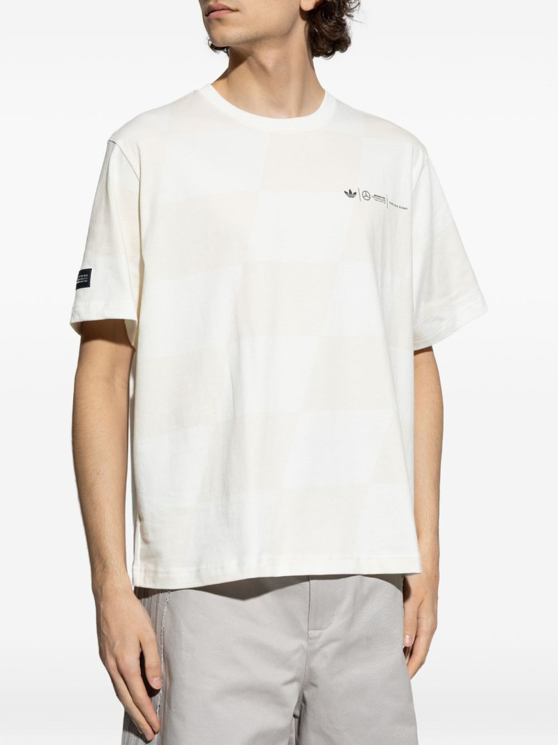 adidas x Bad Bunny x Mercedes-AMG Petronas Formula One logo-detail T-shirt outlook