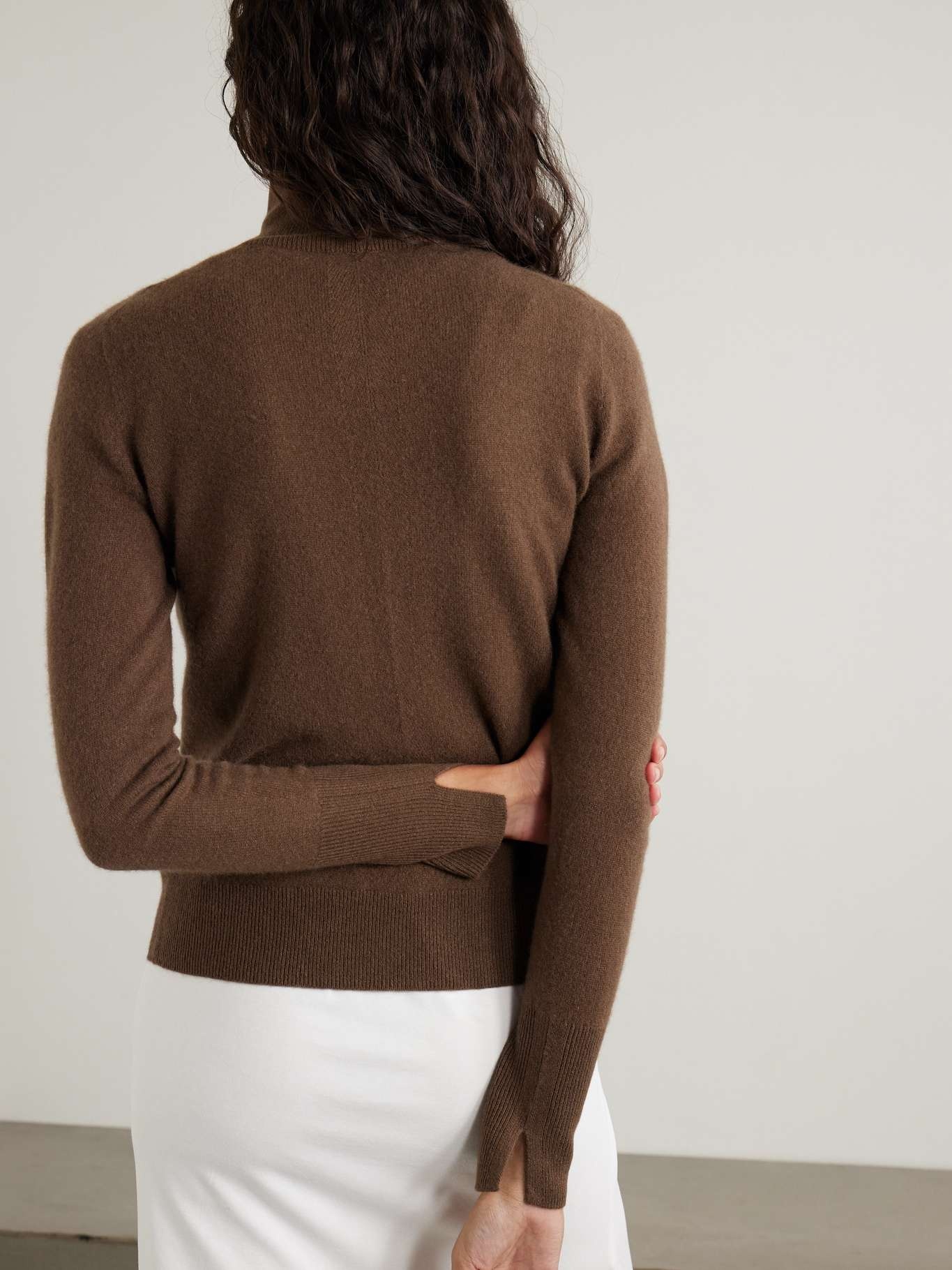 Cashmere turtleneck sweater - 3