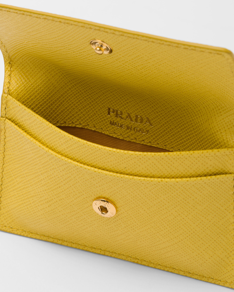 Saffiano leather card holder 4