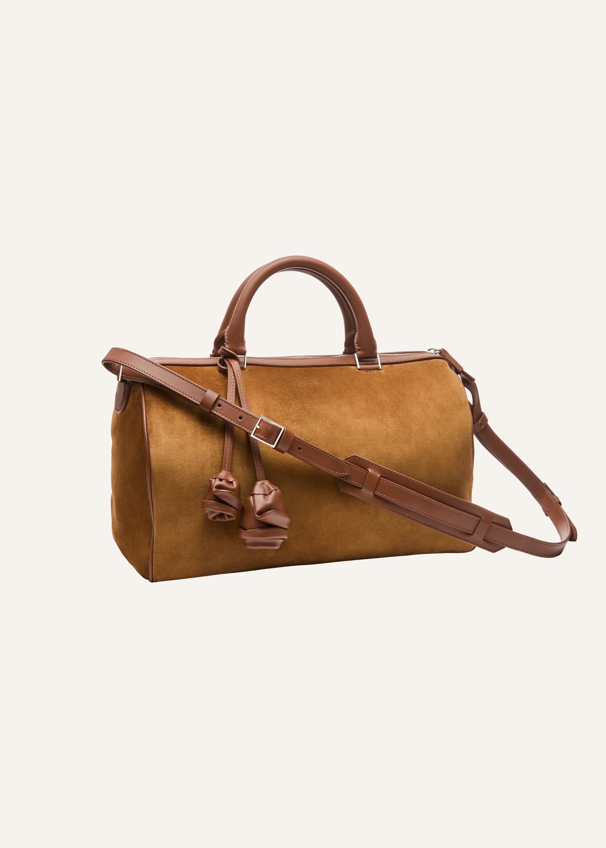 Varsovia bag in camel suede - 2