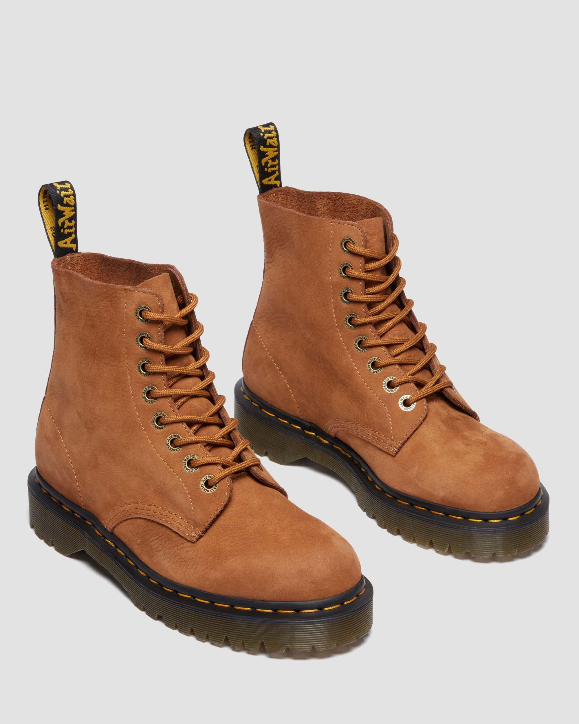 1460 PASCAL BEX SOFT NUBUCK LACE UP BOOTS - 5