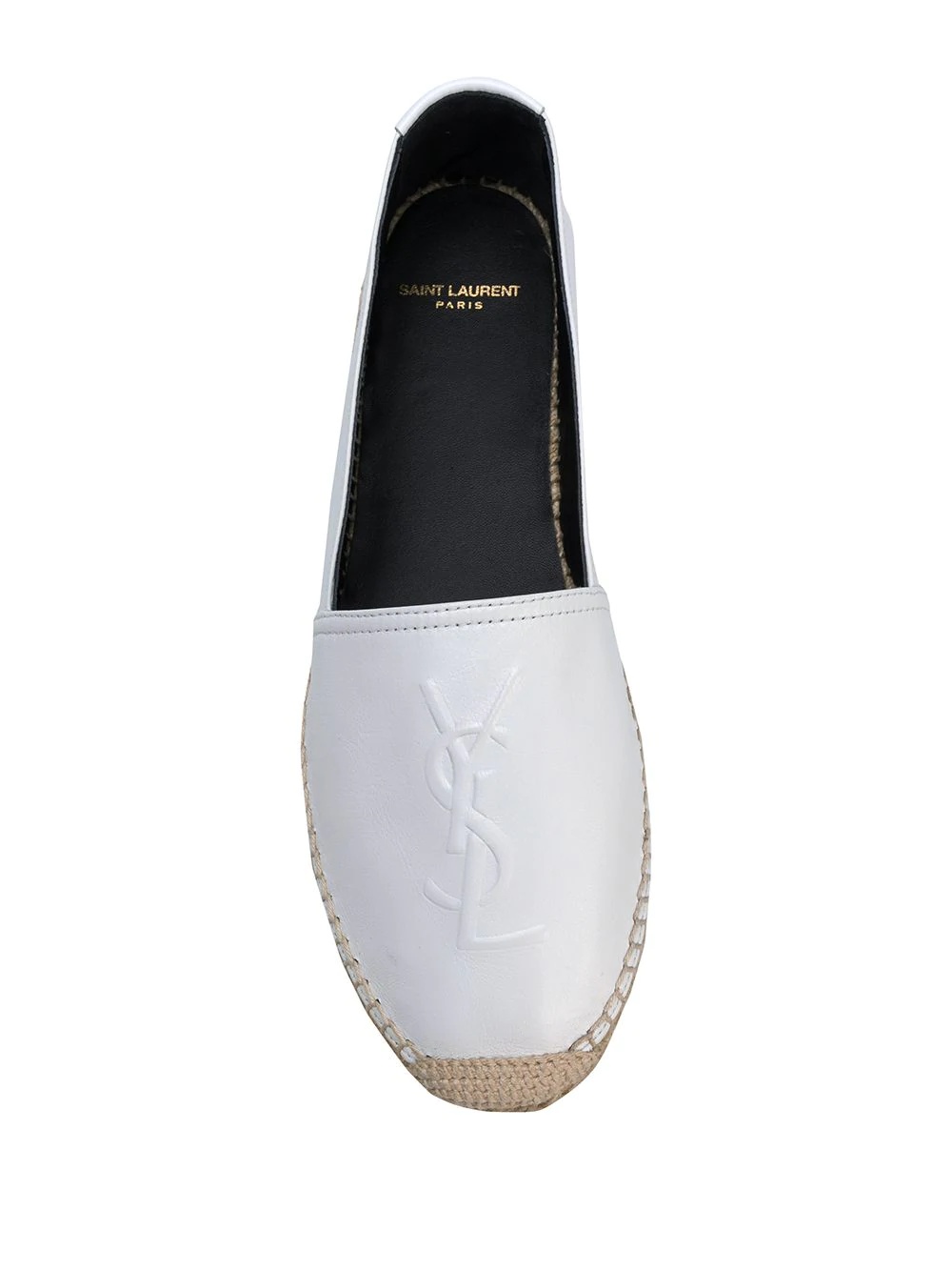 Monogram embossed espadrilles - 4