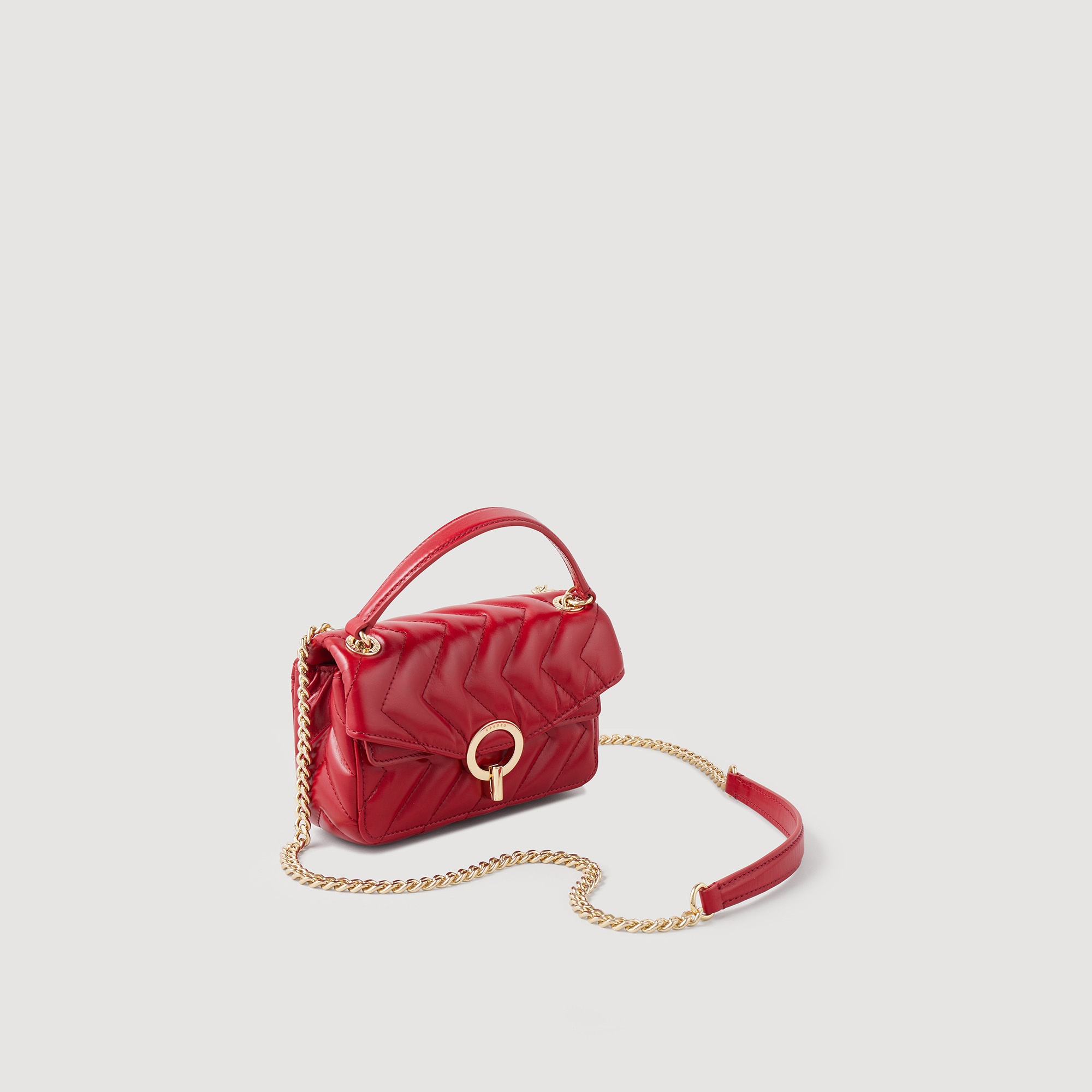 Plain leather Yza Mini Bag - 3