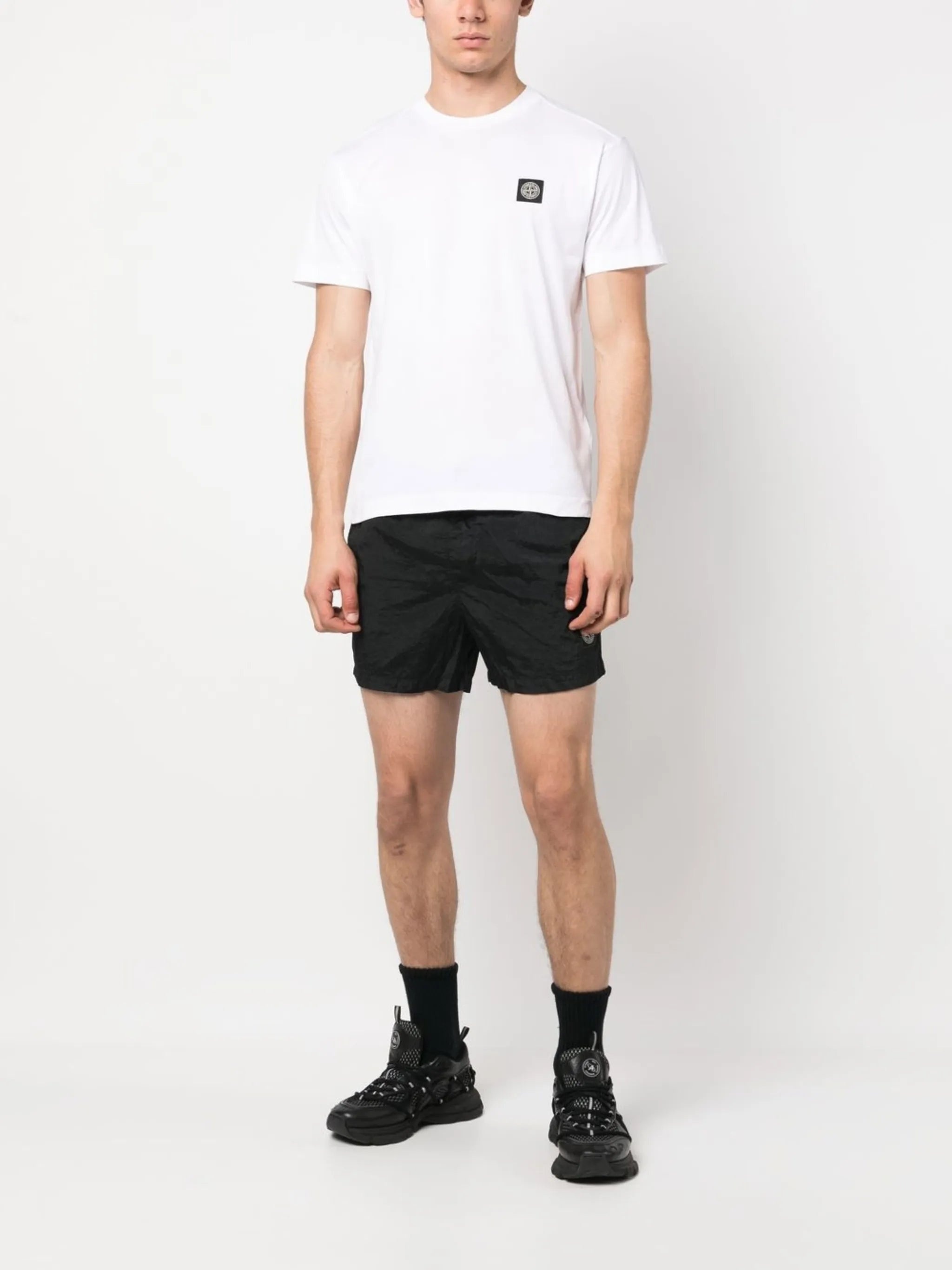 Compass-motif Swim Shorts - 2