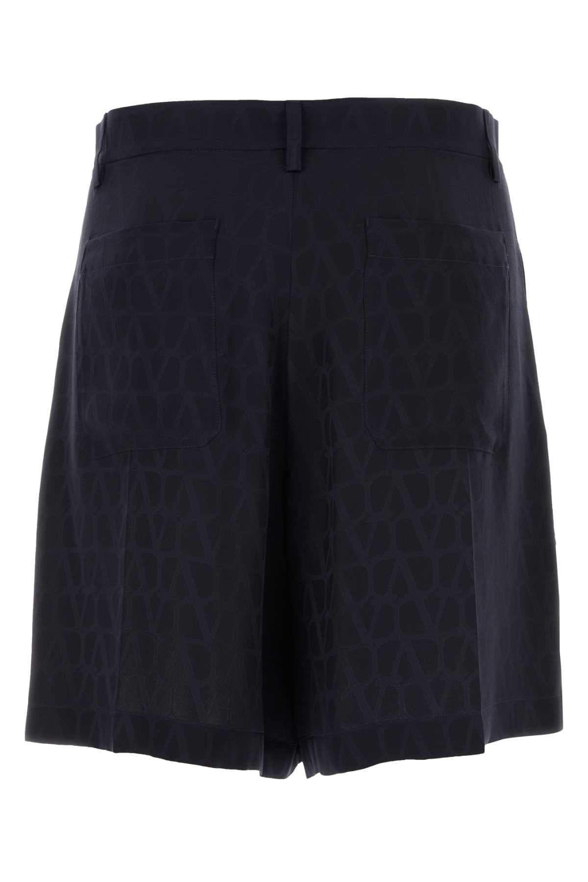 Valentino Garavani Men Toile Iconographe Bermuda Shorts - 2