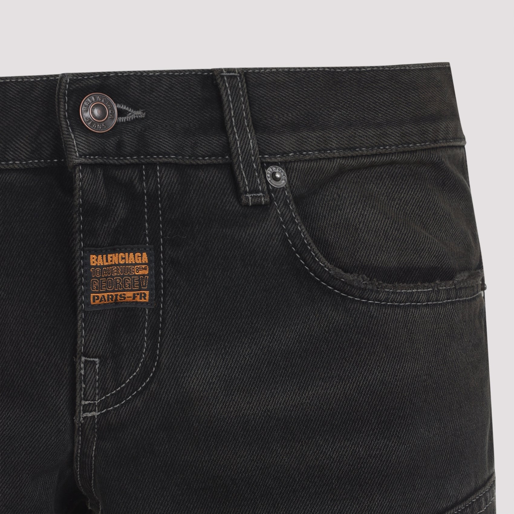 Balenciaga Fitted Low Waist Pants Men - 3