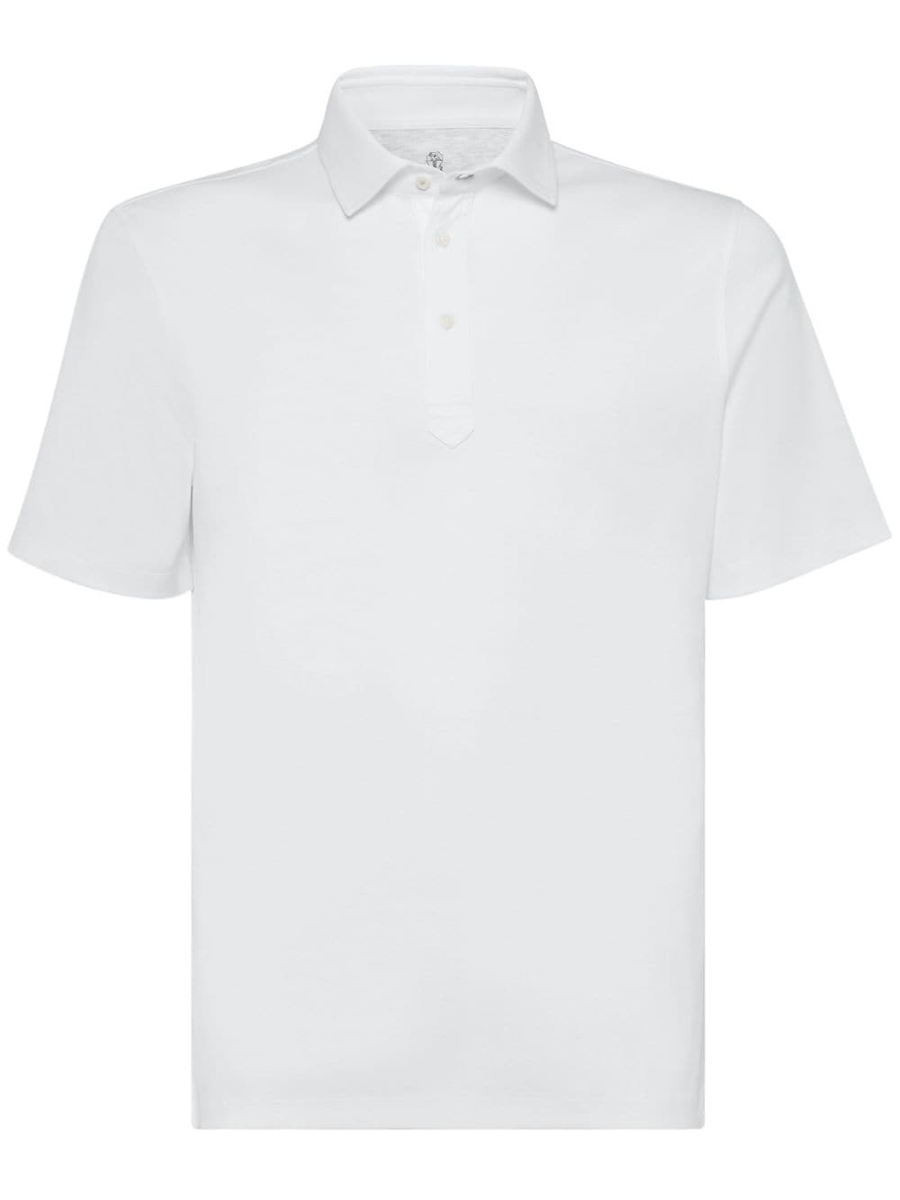 cotton polo shirt - 1