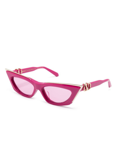 Valentino V-Goldcut I cat-eye sunglasses outlook