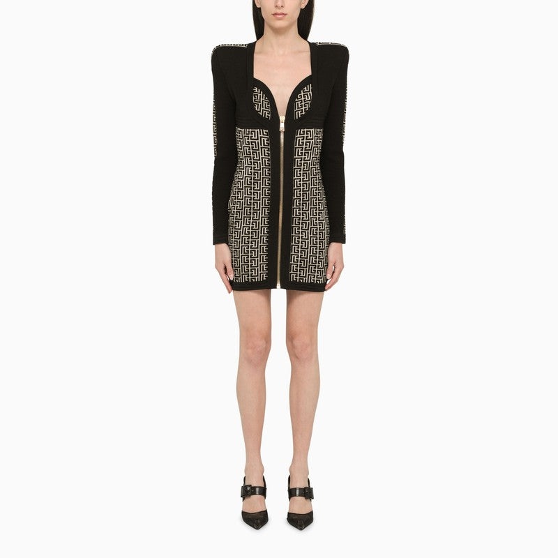 KNITTED SHEATH DRESS - 1