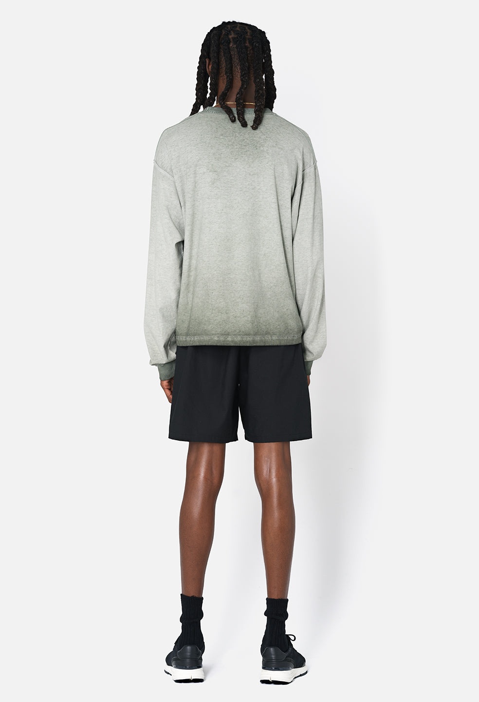 REVERSED CROPPED LS TEE - 5