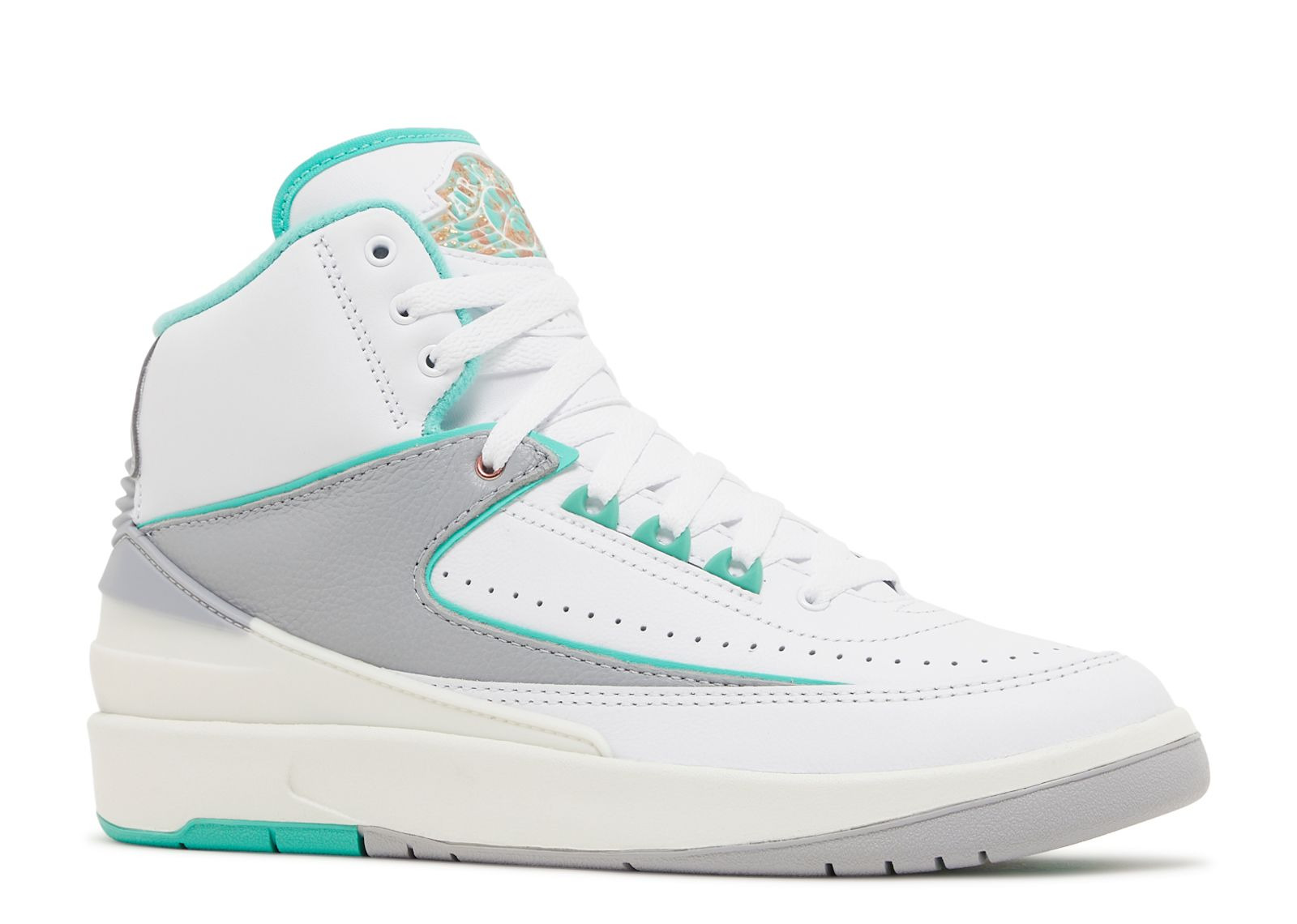 WMNS JORDAN 2 RETRO 'CRYSTAL MINT' - 2