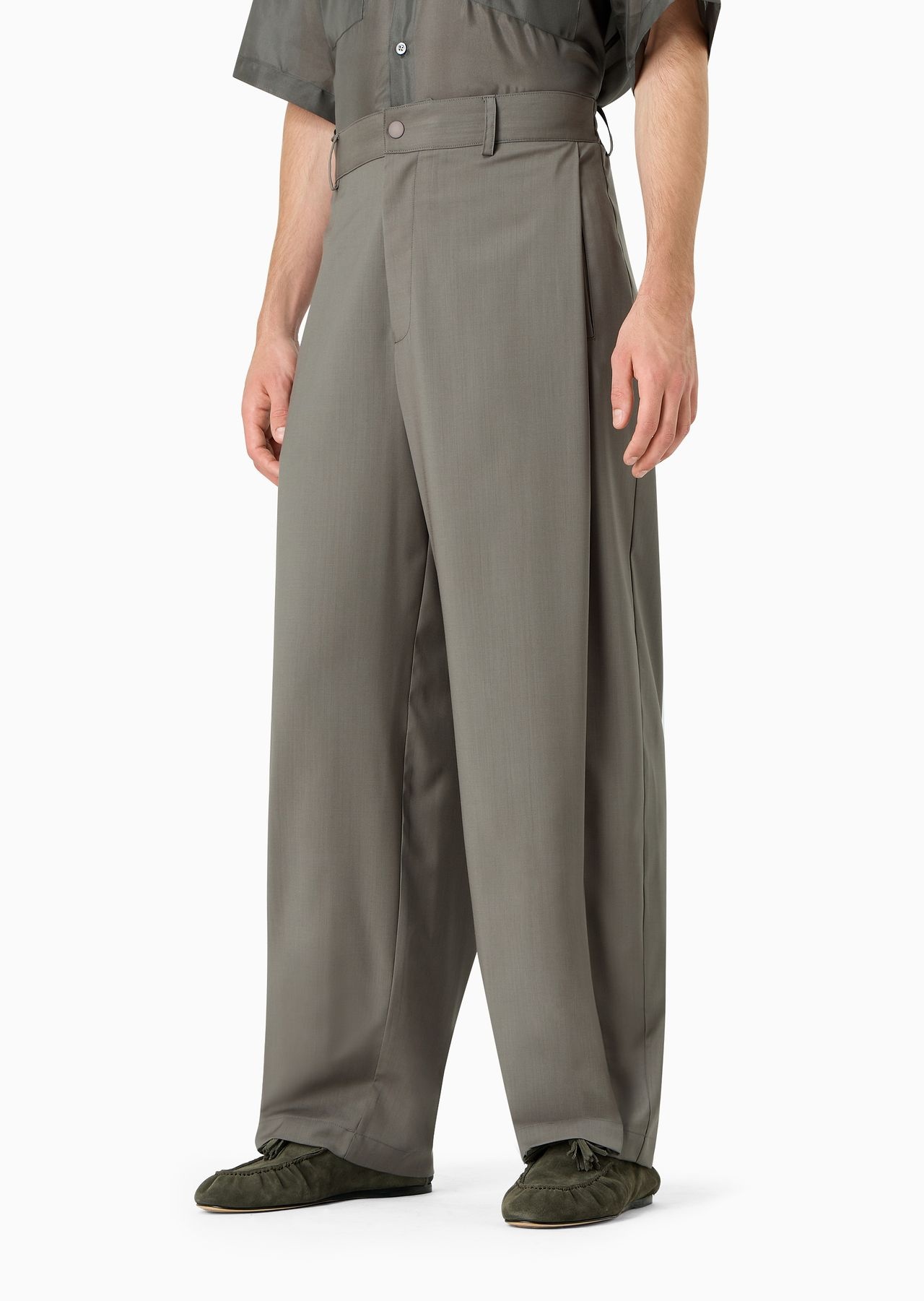 ASV super-light sustainable virgin-wool trousers - 2