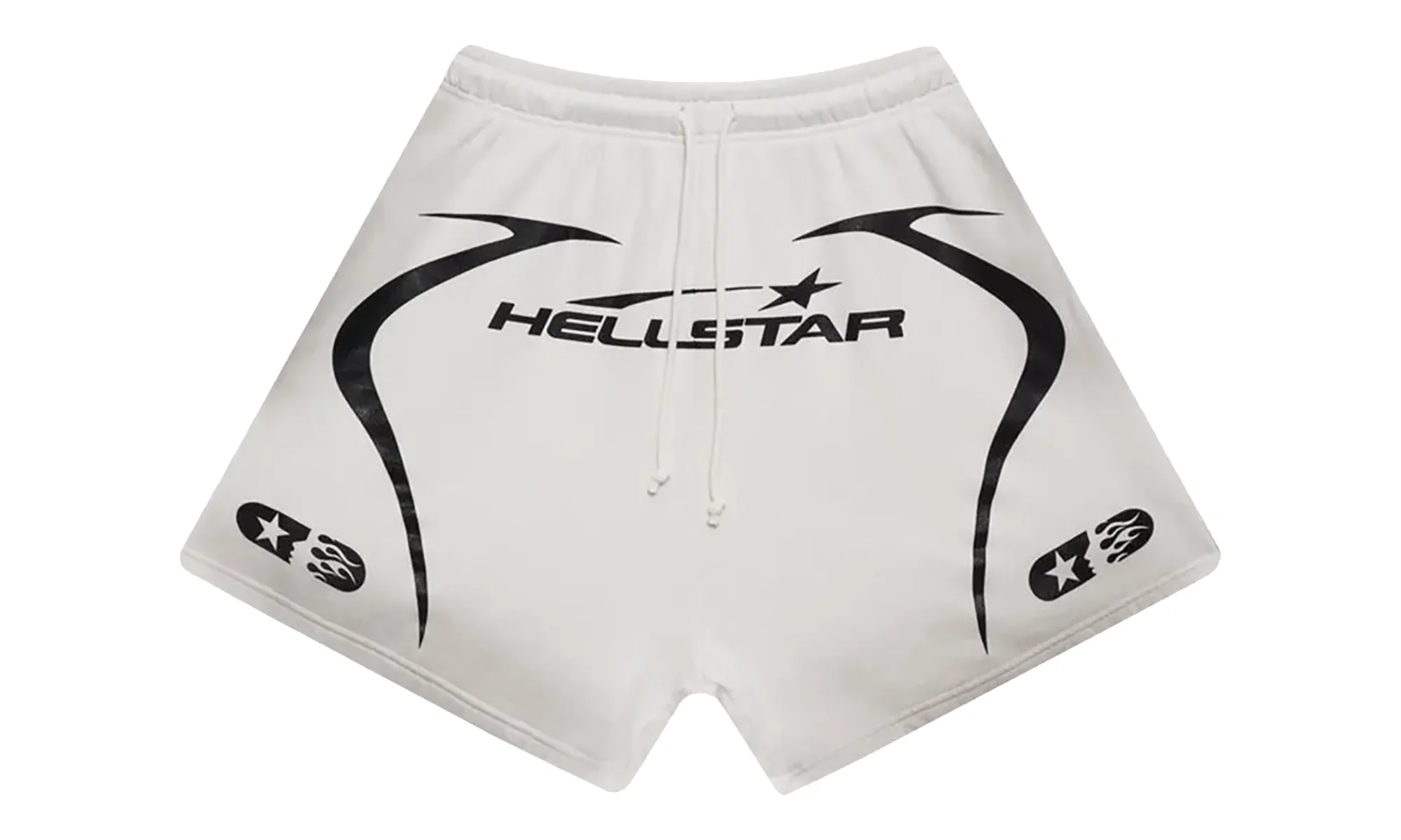 Warm Up Shorts "White / Black" HSR210 - 1