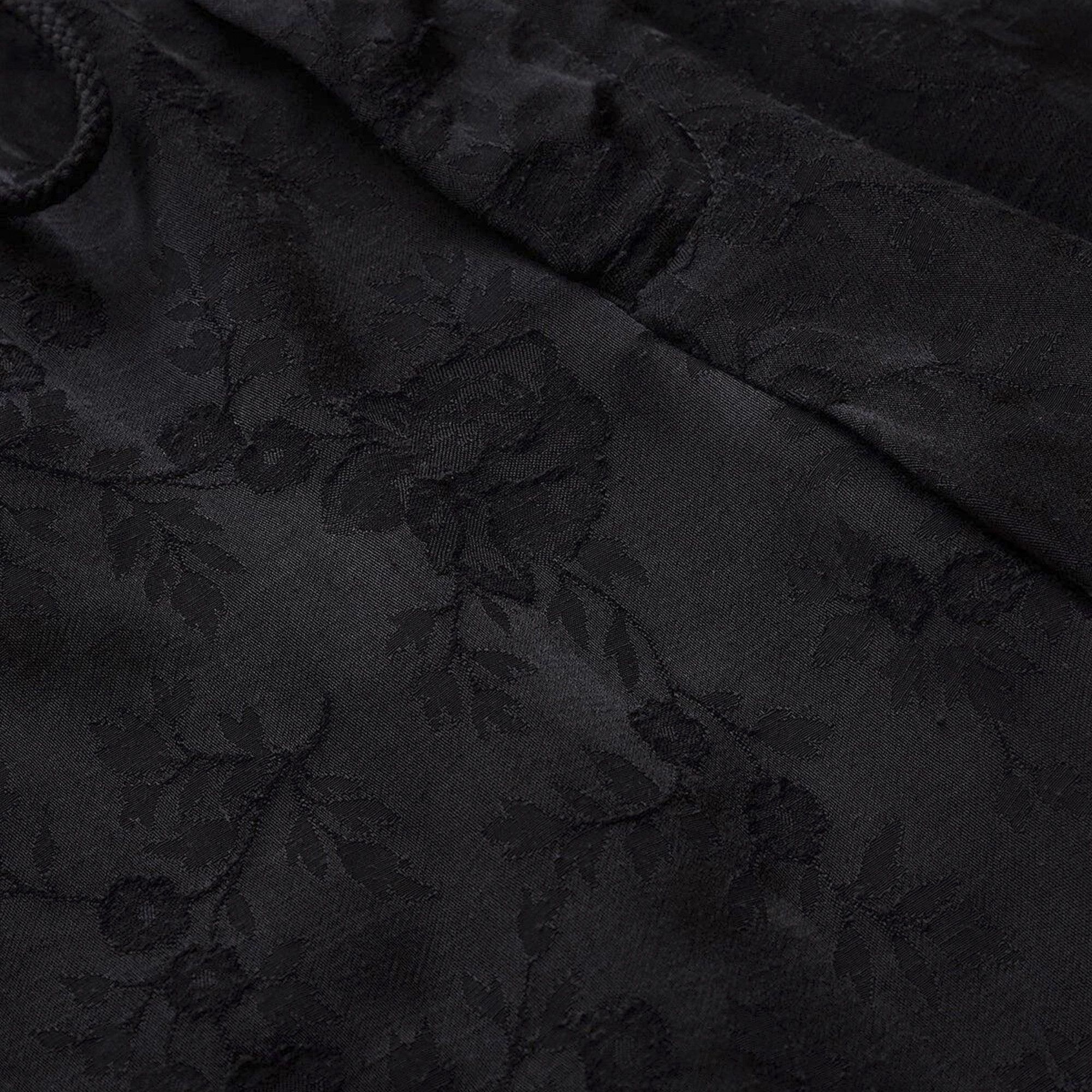 Song for the Mute Raw Lined Elasticated Shorts 'Black' - 3